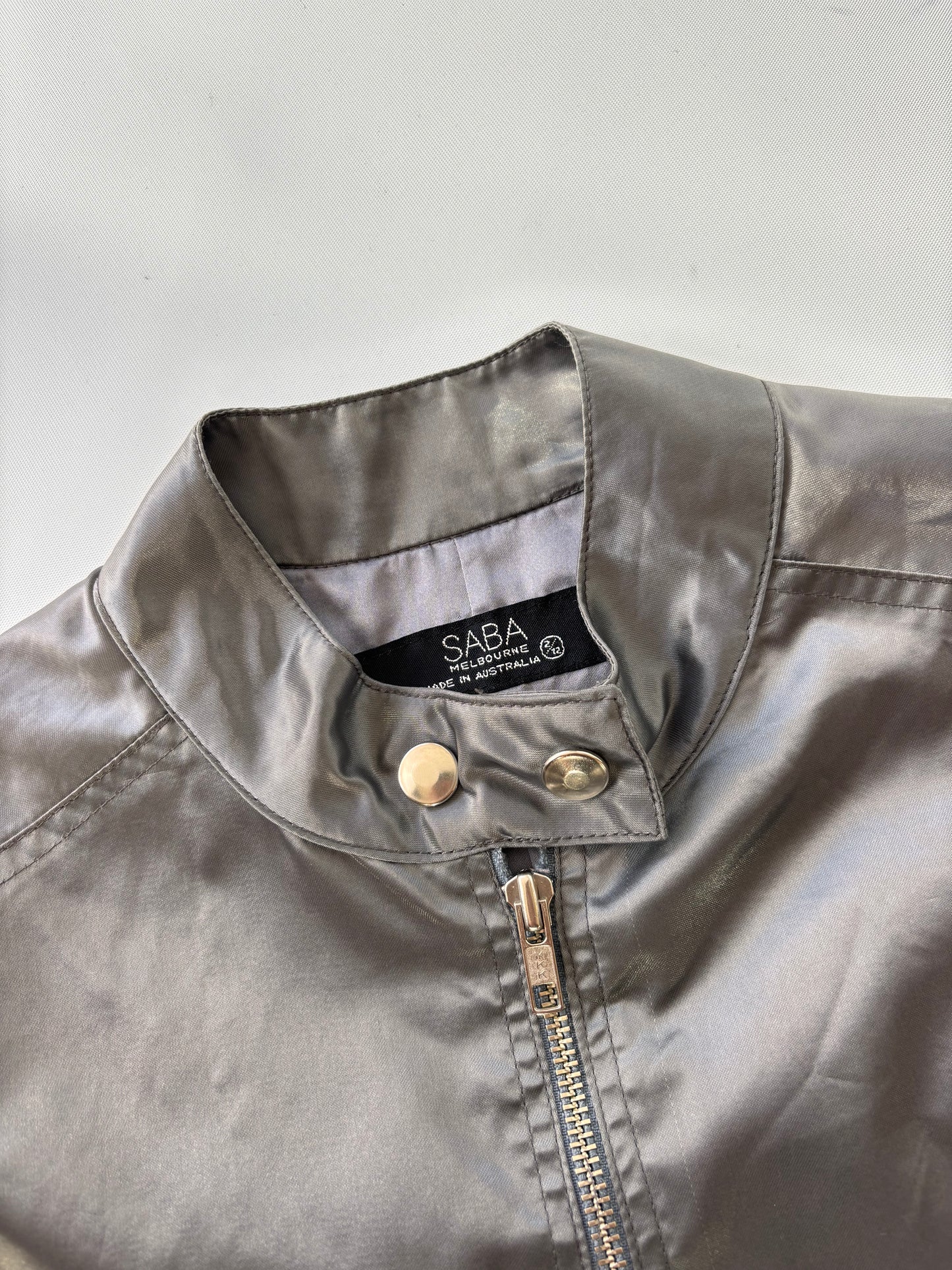 Saba 2000’s Metallic Moto Jacket (6-10)