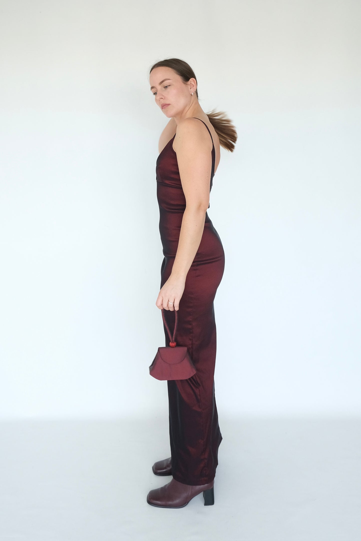 Sun Iridescent Fitted Dress (with purse)
