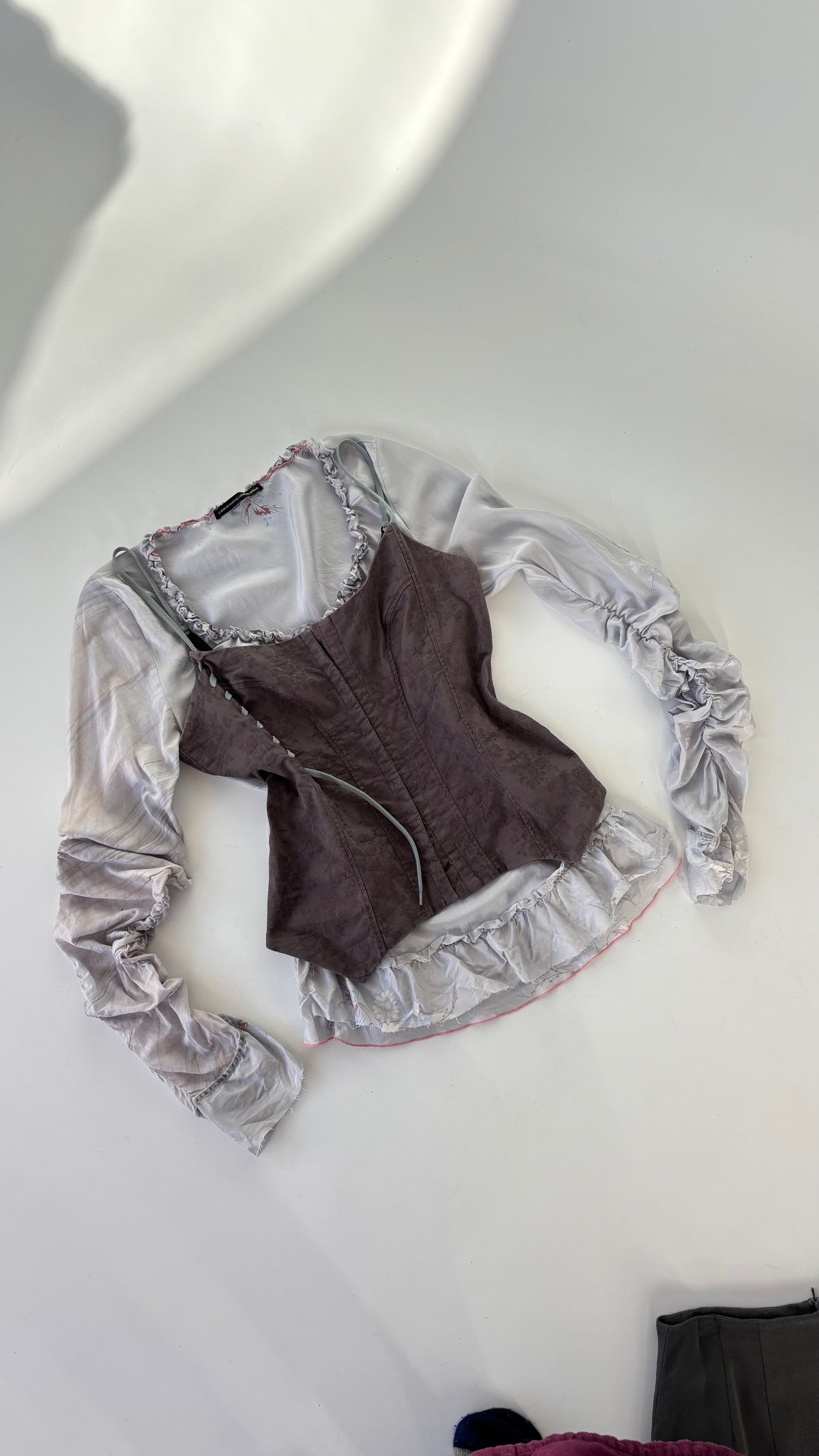 Marithé françois girbaud silk top (8-12)