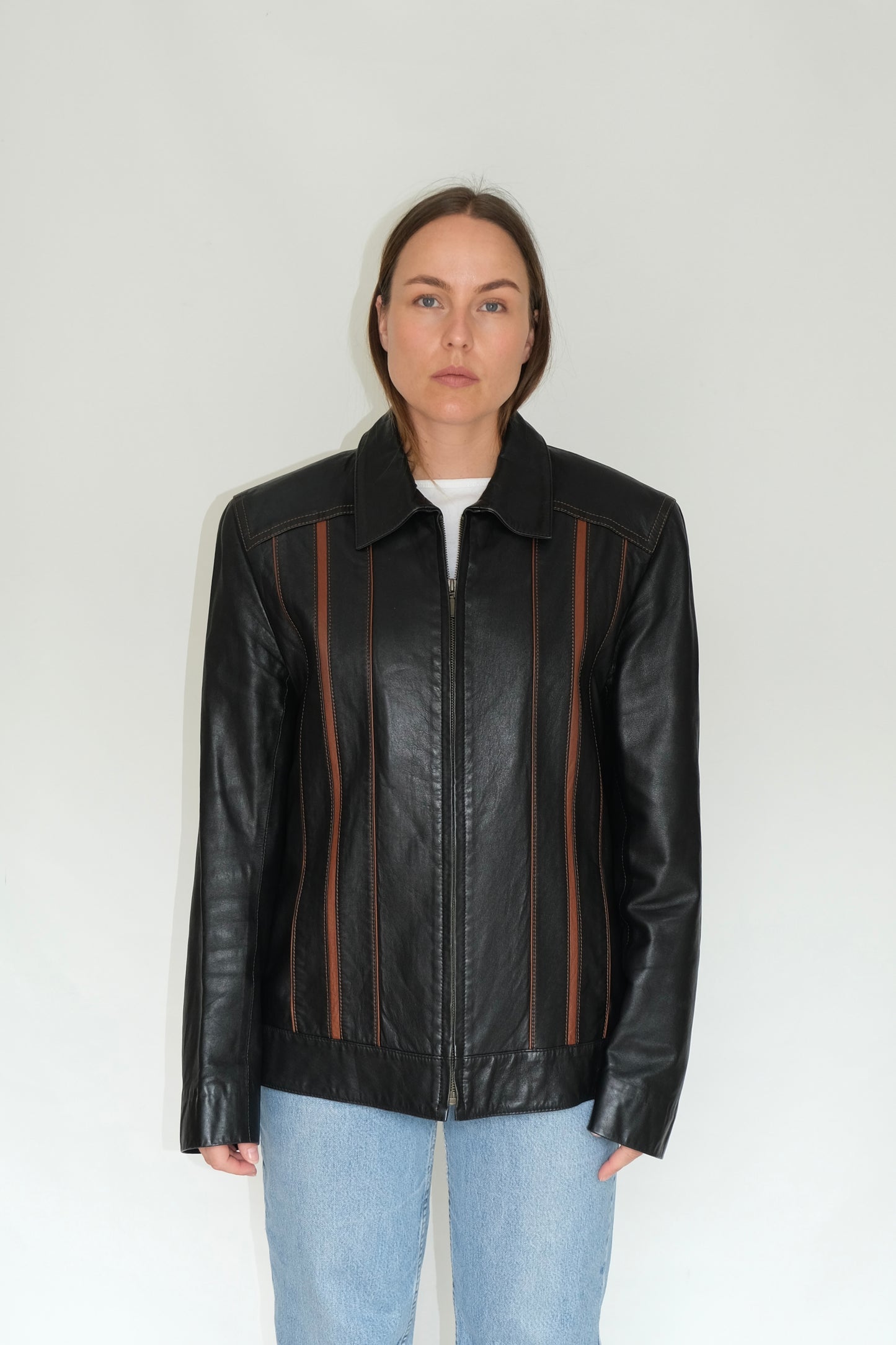 Caroline Moore Leather Jacket