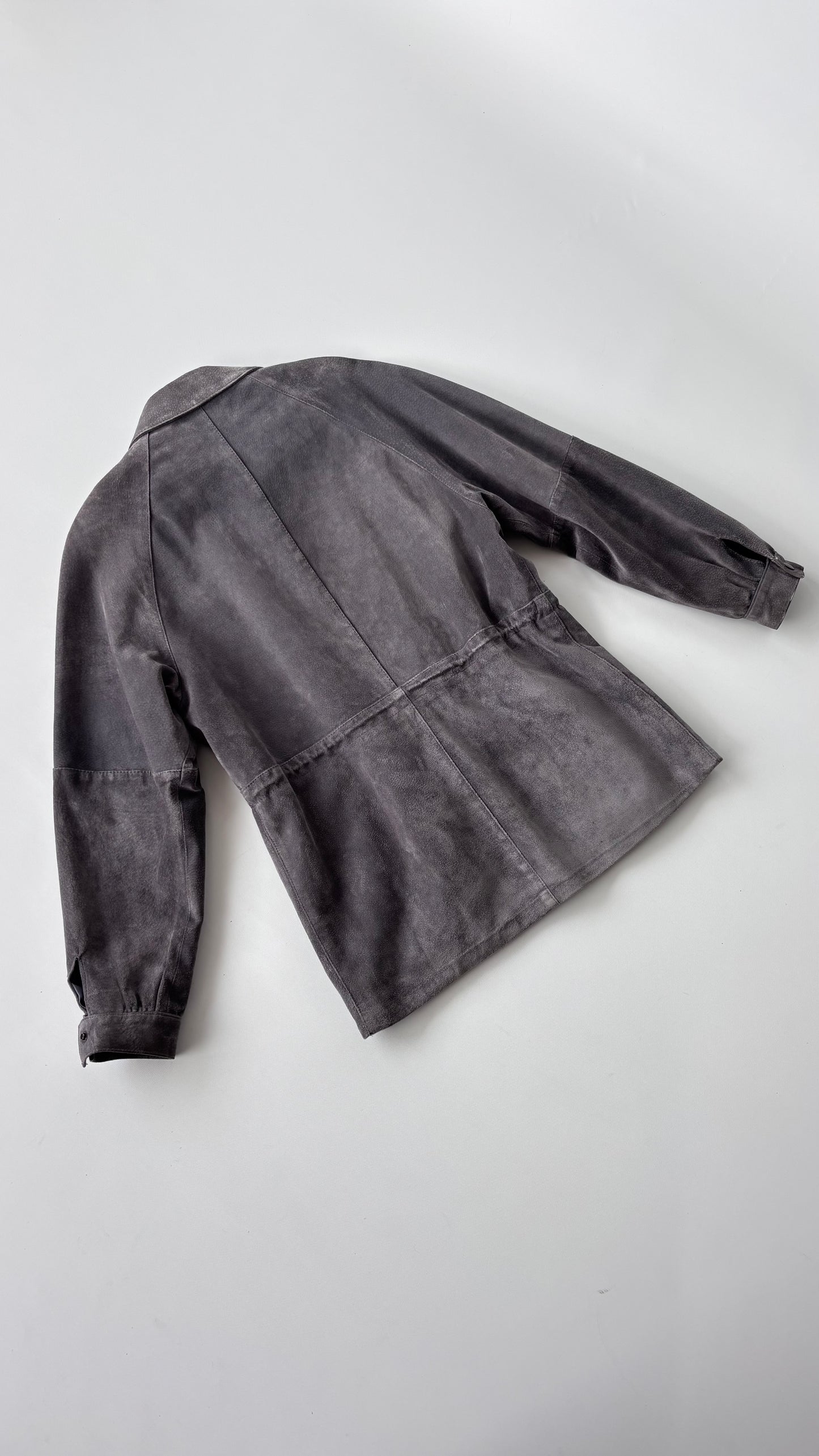 St Michael’s Suede Leather Jacket (6-10)
