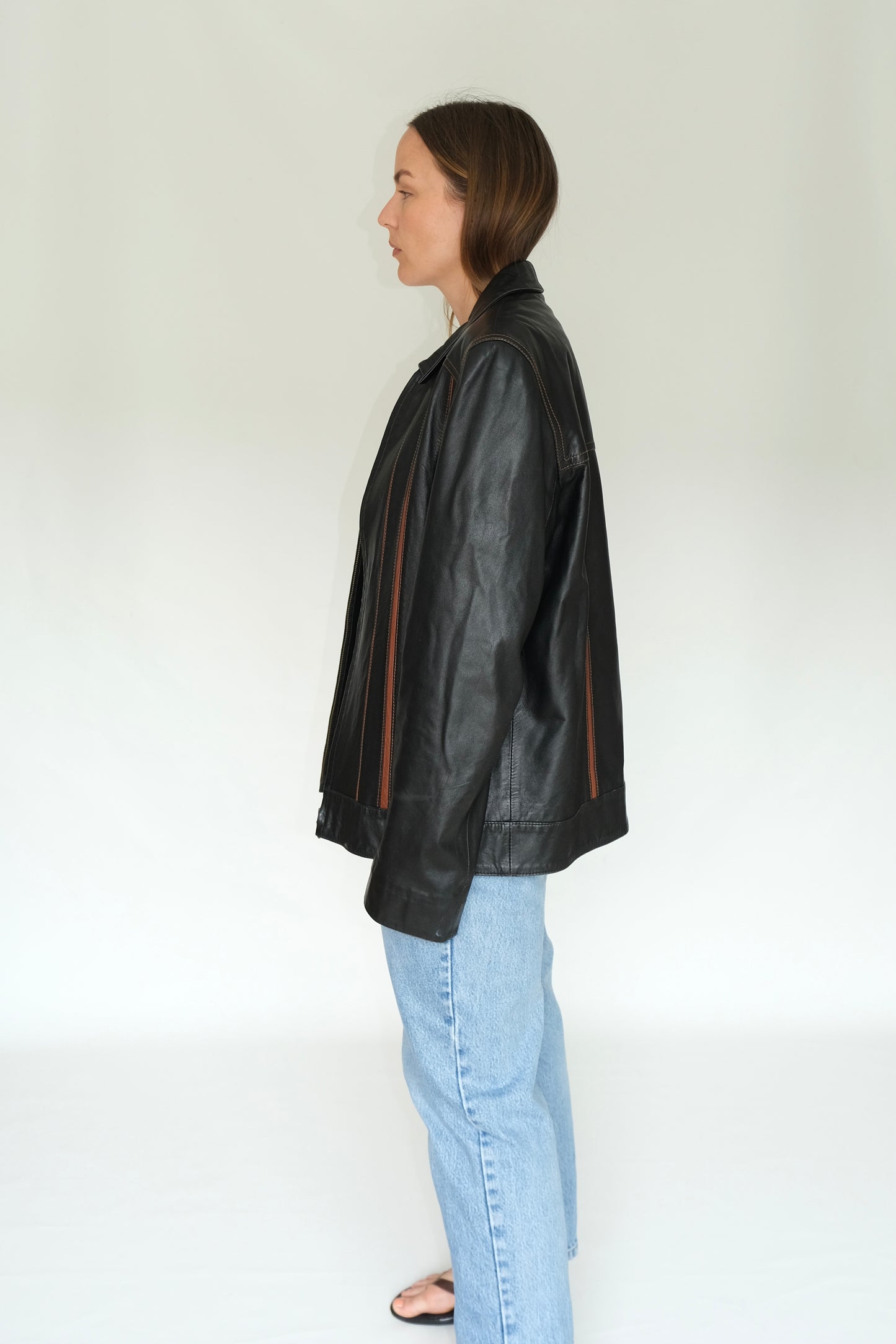 Caroline Moore Leather Jacket