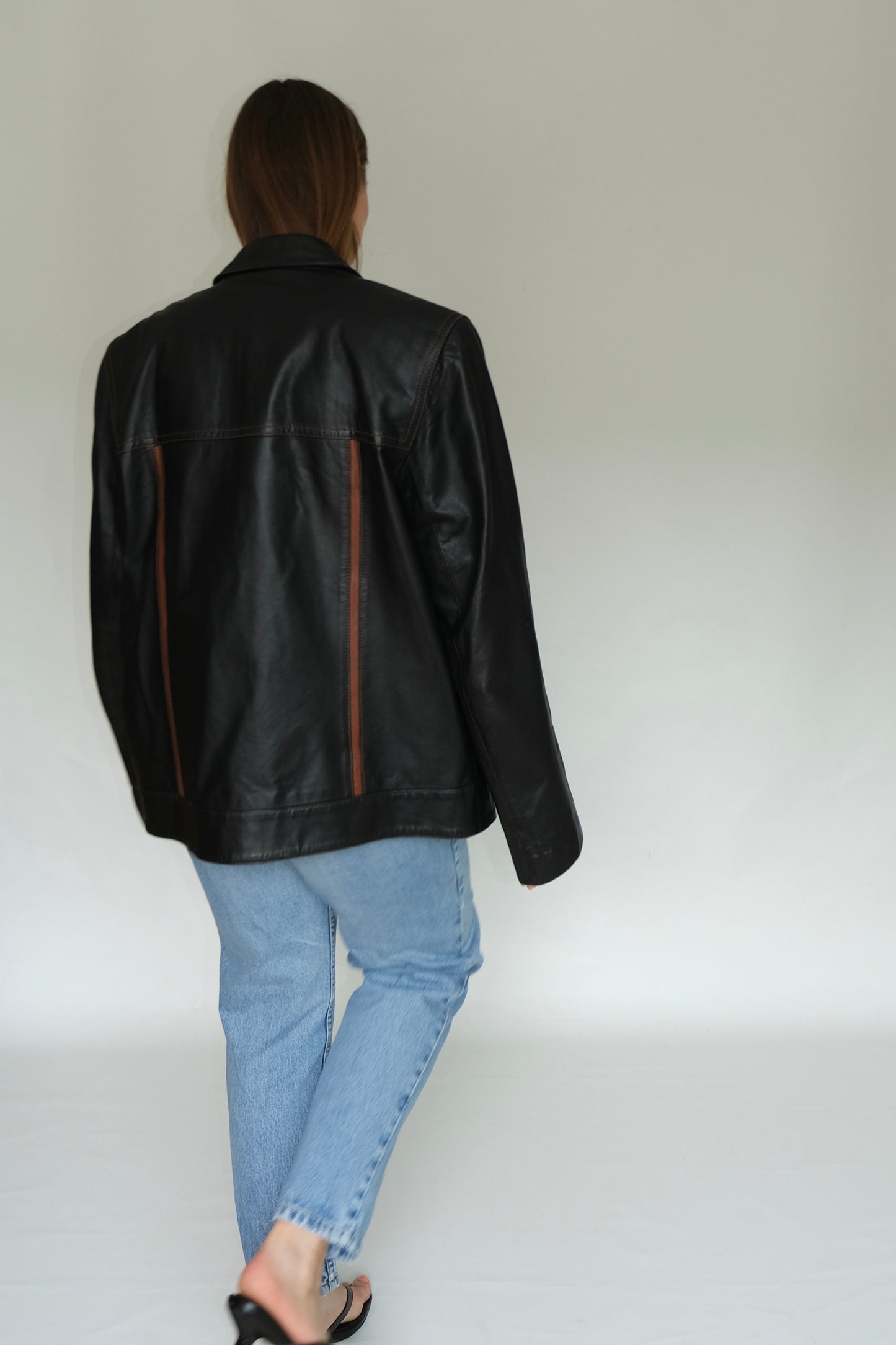 Caroline Moore Leather Jacket