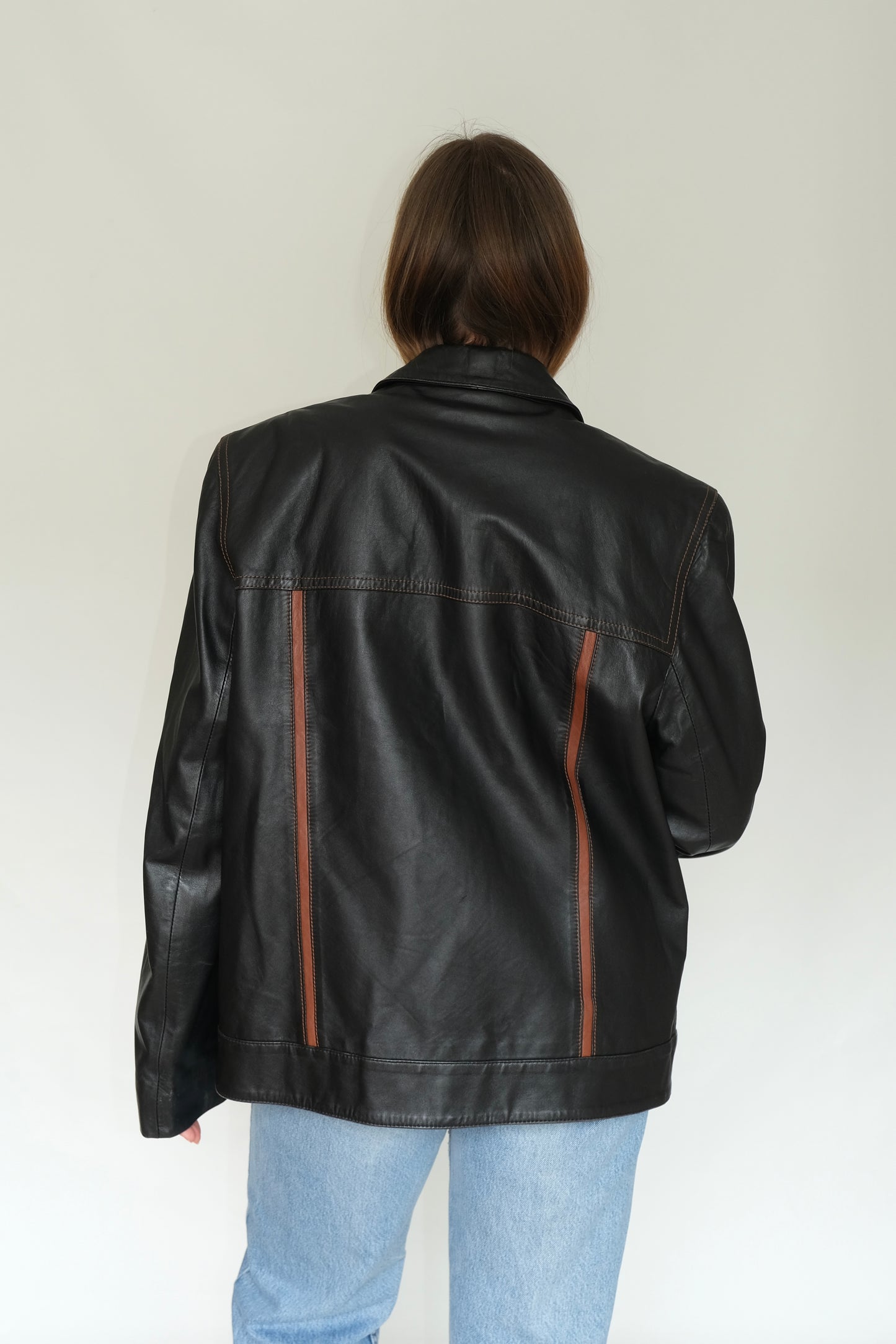 Caroline Moore Leather Jacket
