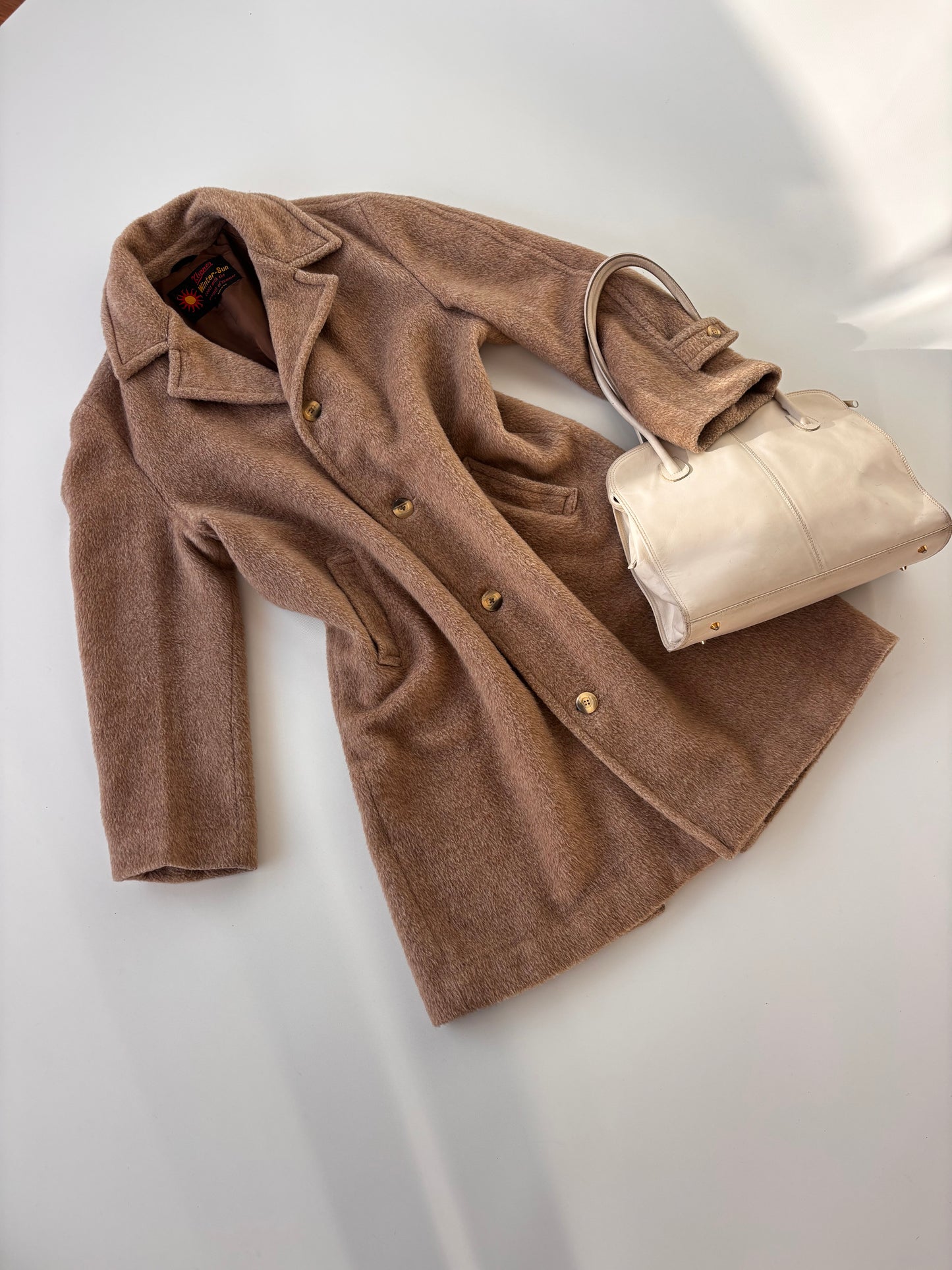 Cellini Cream leather bag