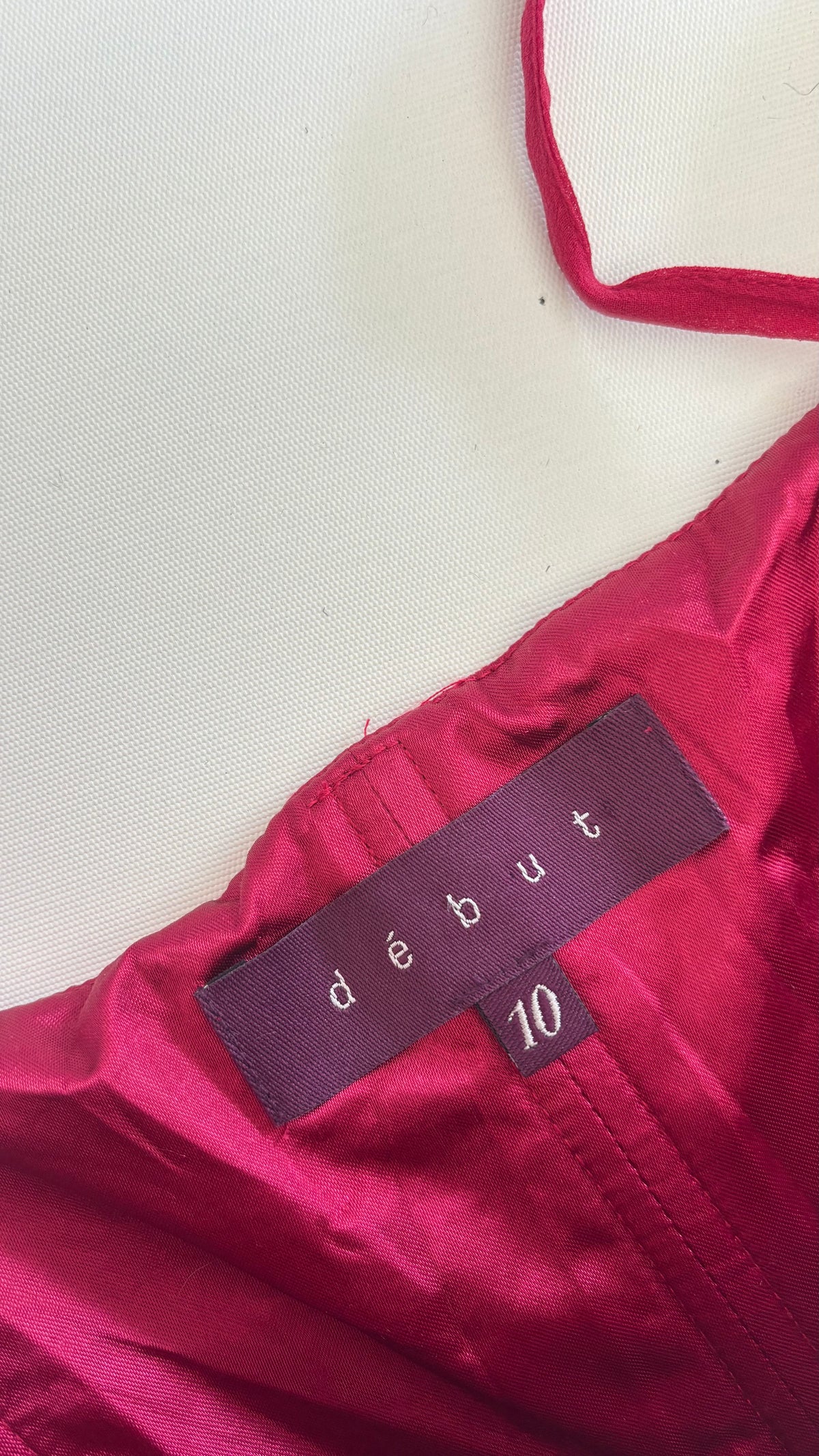 Debut Silk Bias Dress