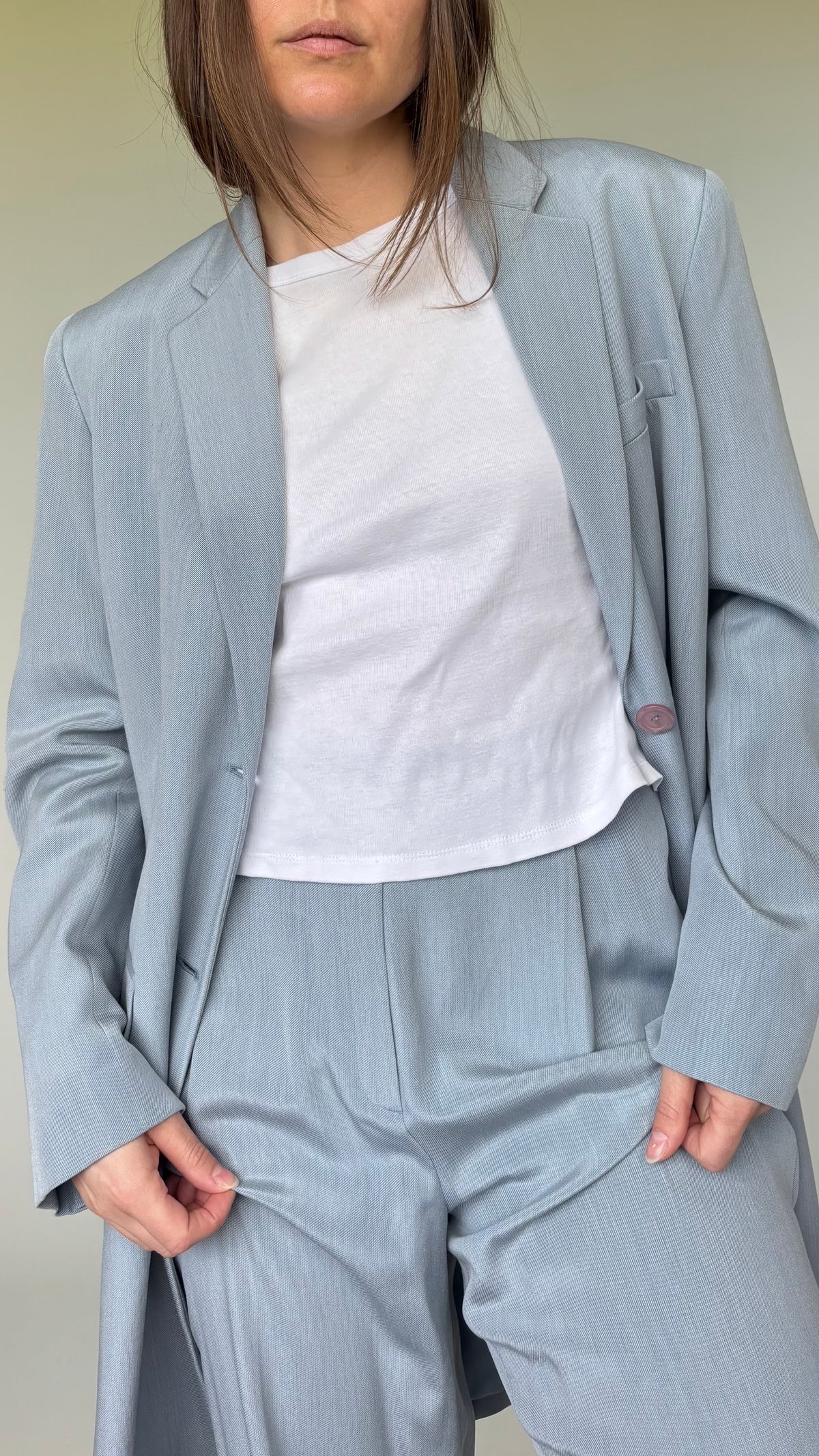 Rena Rowan Silk Suit