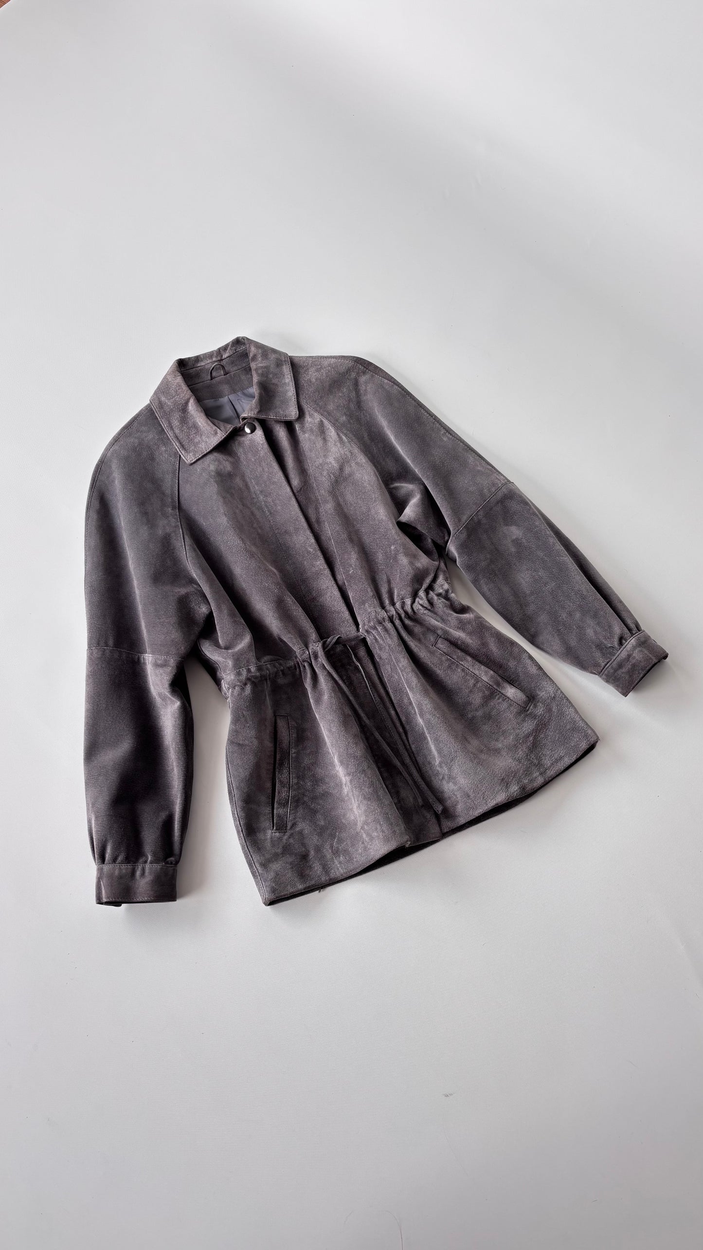 St Michael’s Suede Leather Jacket (6-10)