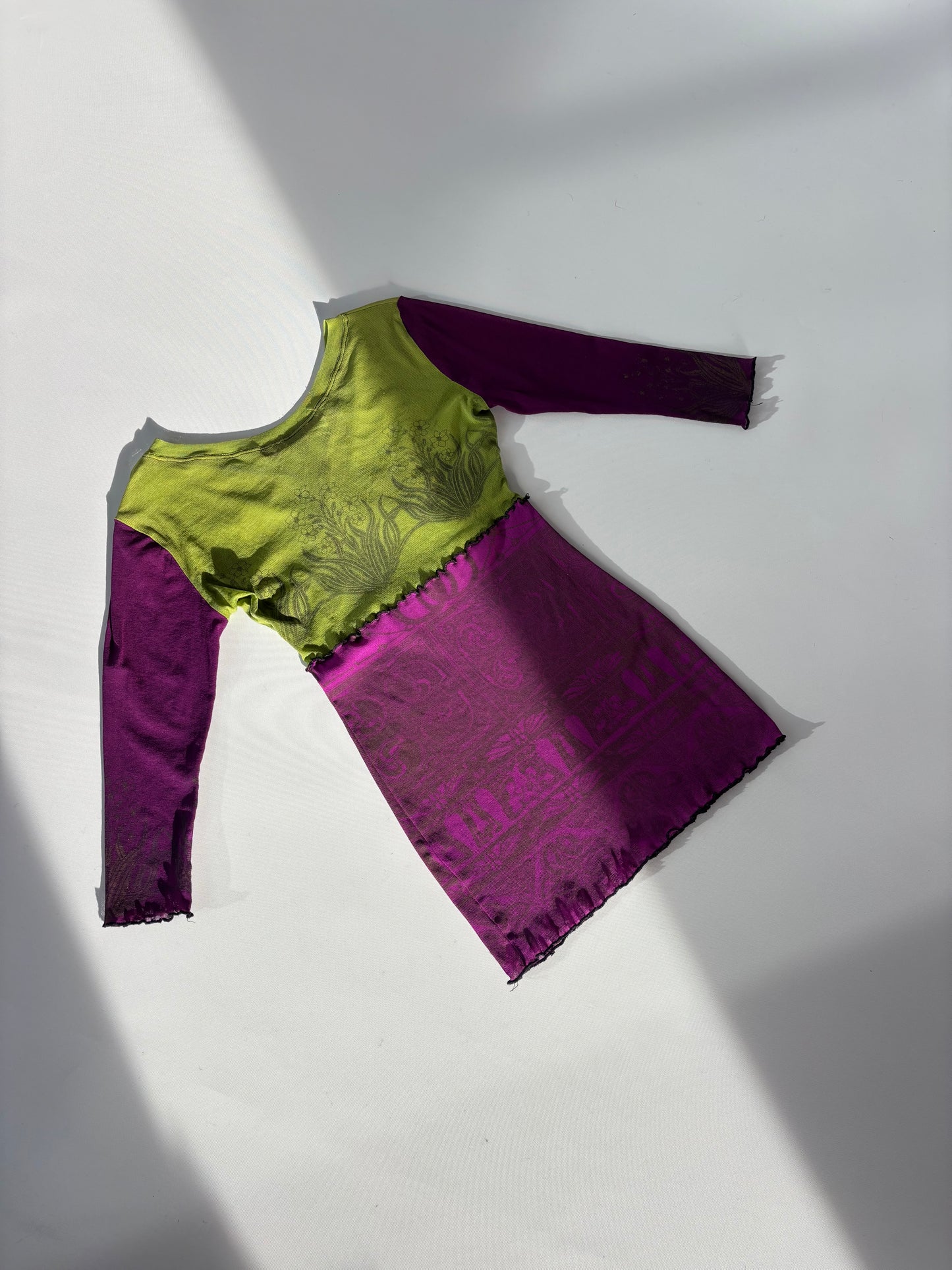 Roisin Dubh Printed Mesh Top