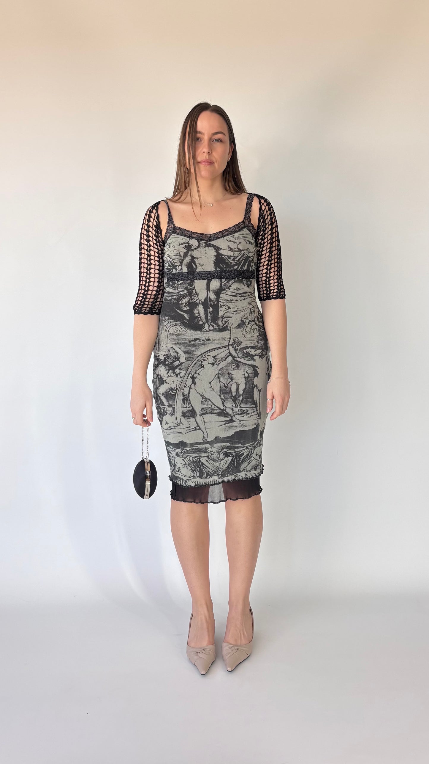 Virus Renaissance Mesh Dress (6-12)