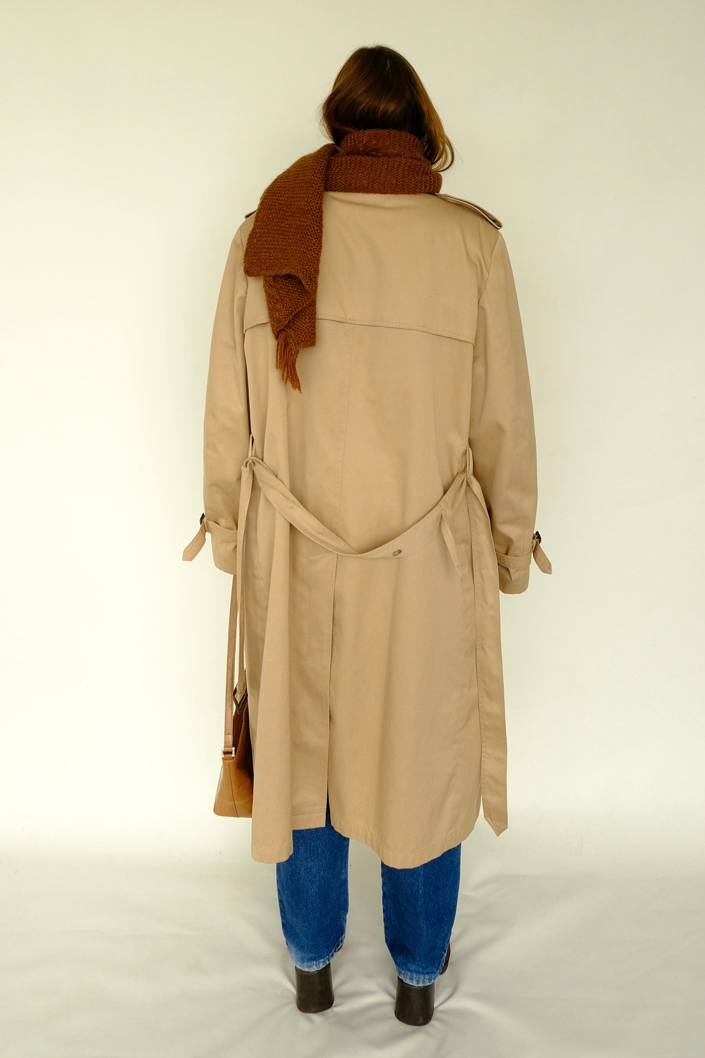 Structured Cotton Trench Coat