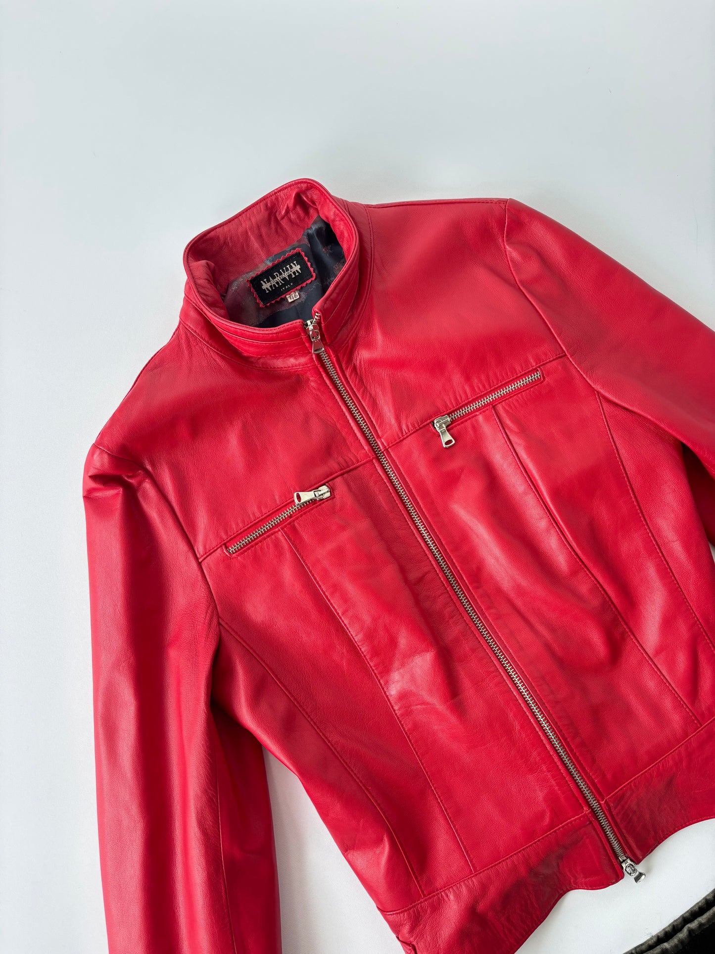 Narvin Leather Moto Jacket