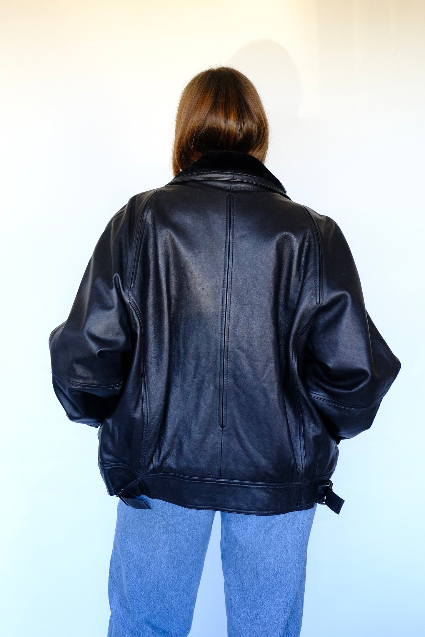 Laranzo Bond Leather Bomber