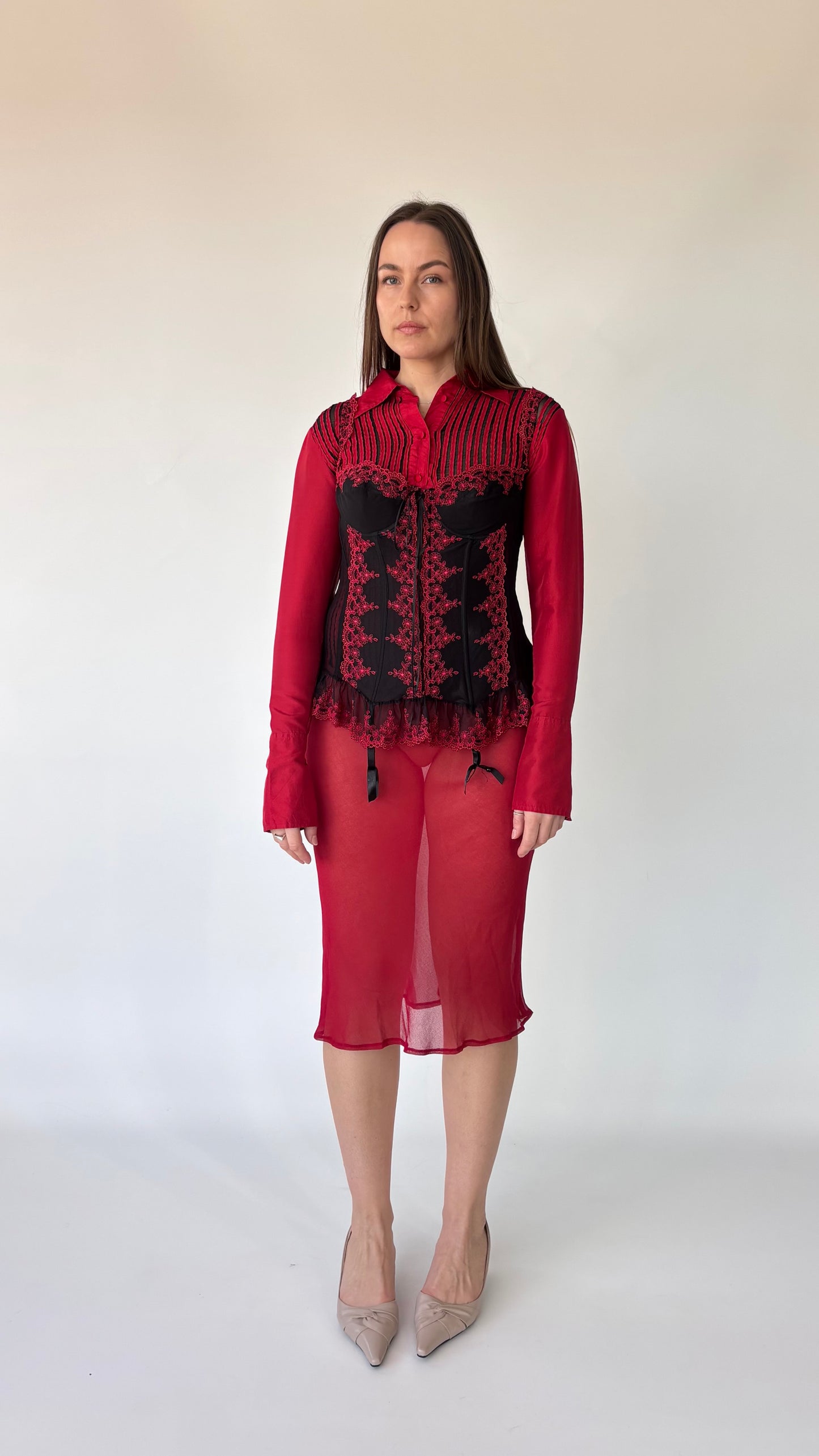 Leg Avenue Lace Corset (10-12)