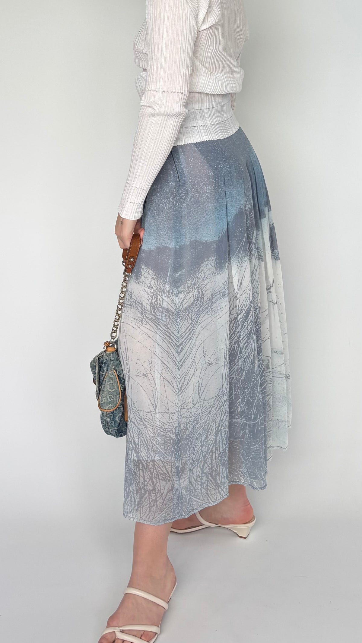 Contemporania Italian Pleat Skirt