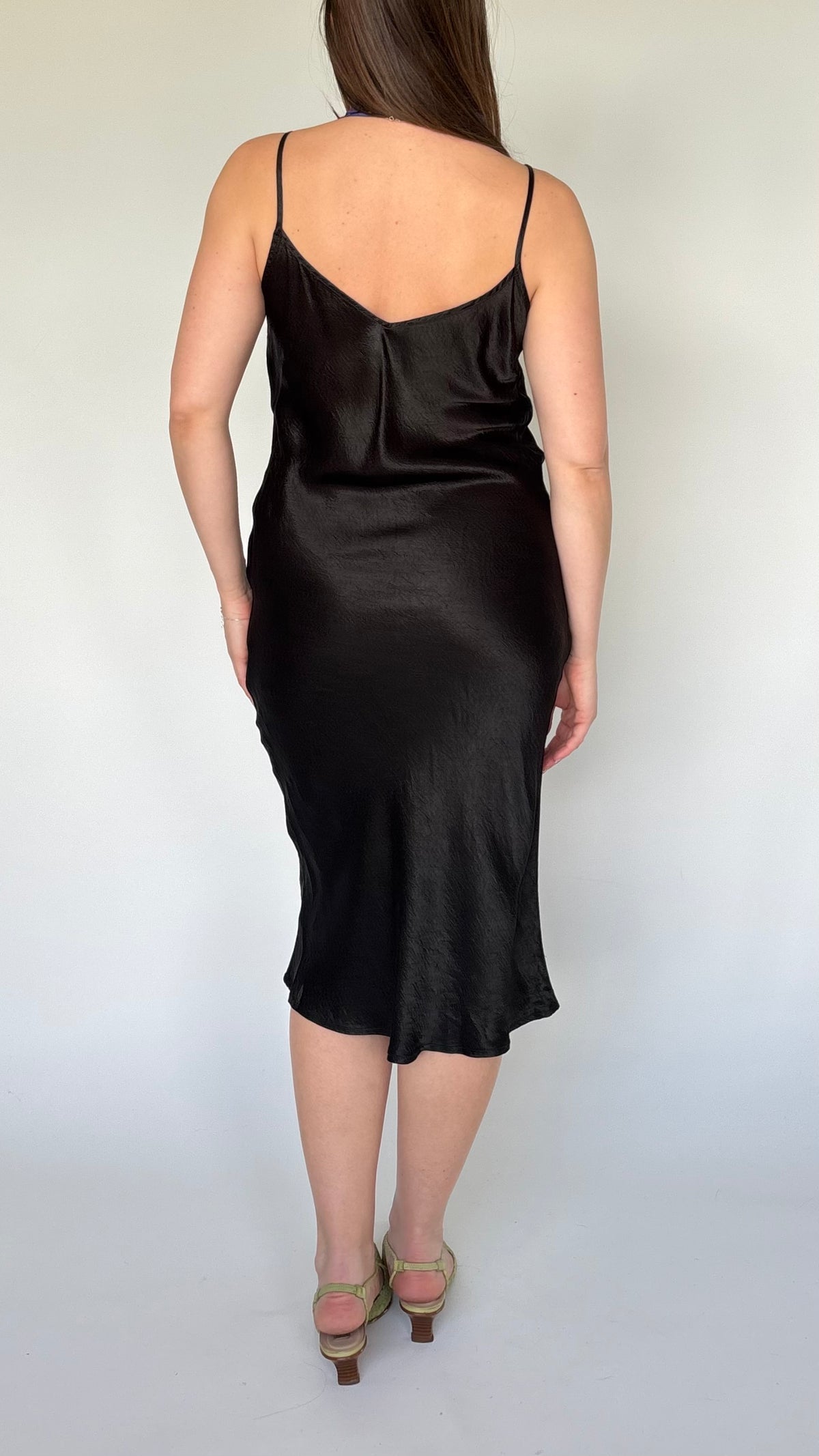 Ricochet Satin Bias Dress (6-8)