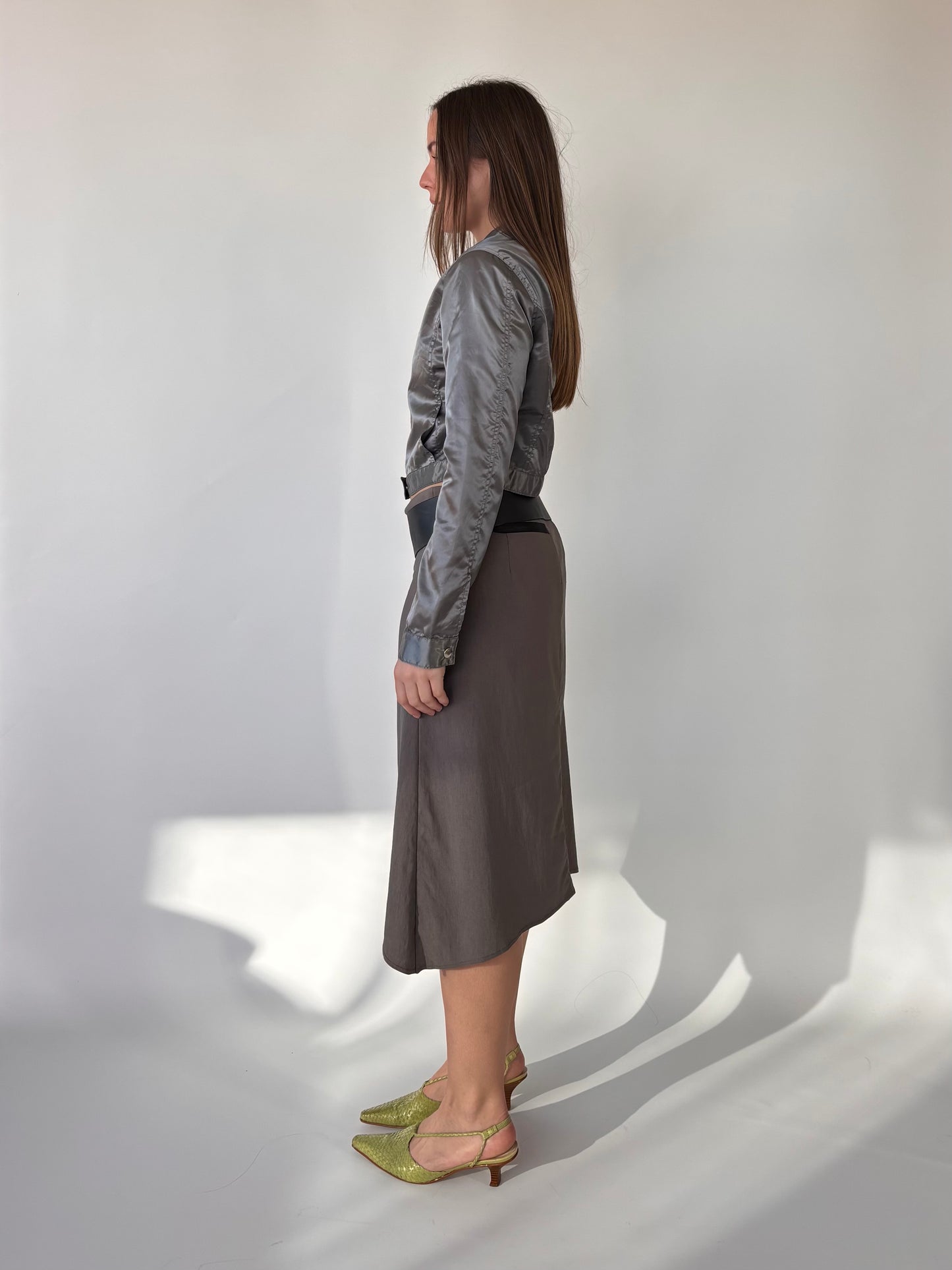 Saba 2000’s Metallic Moto Jacket (6-10)