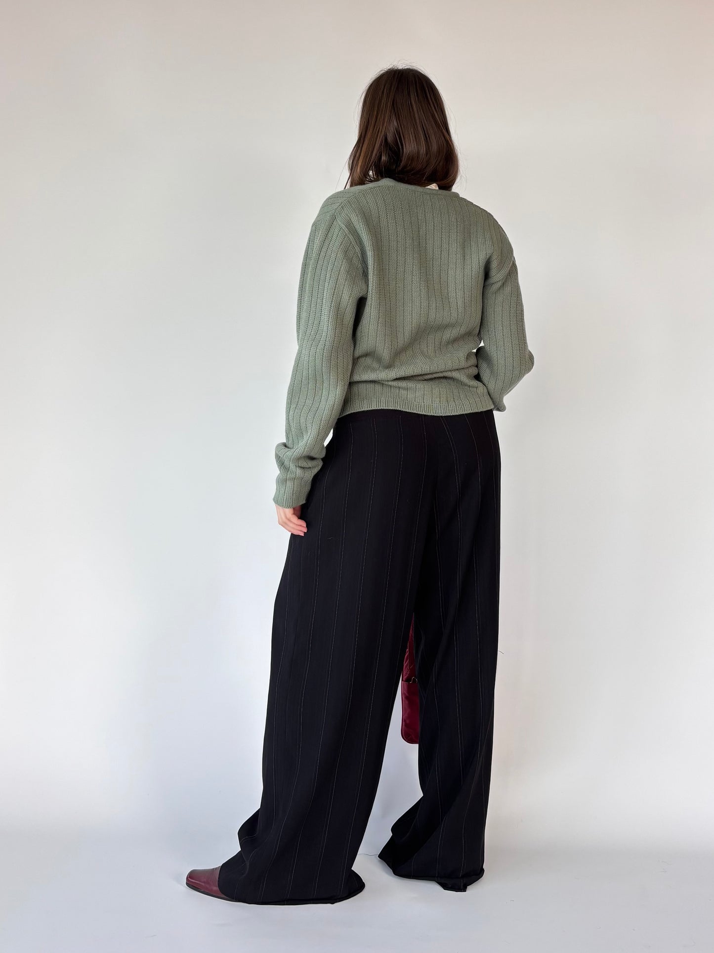 Canterbury Sage Wool Sweater
