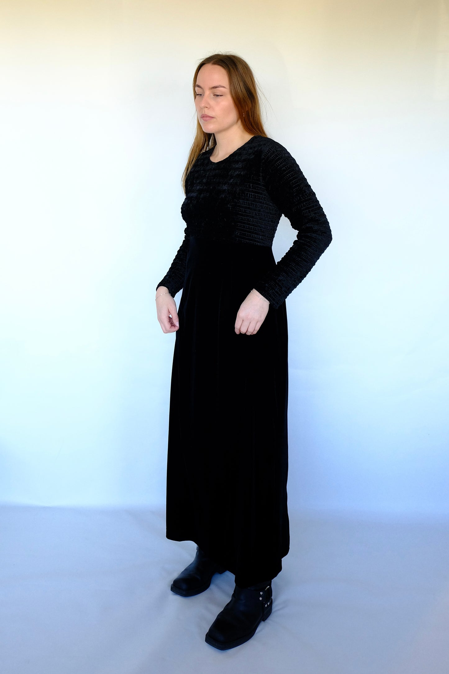 90’s Velvet Maxi Dress