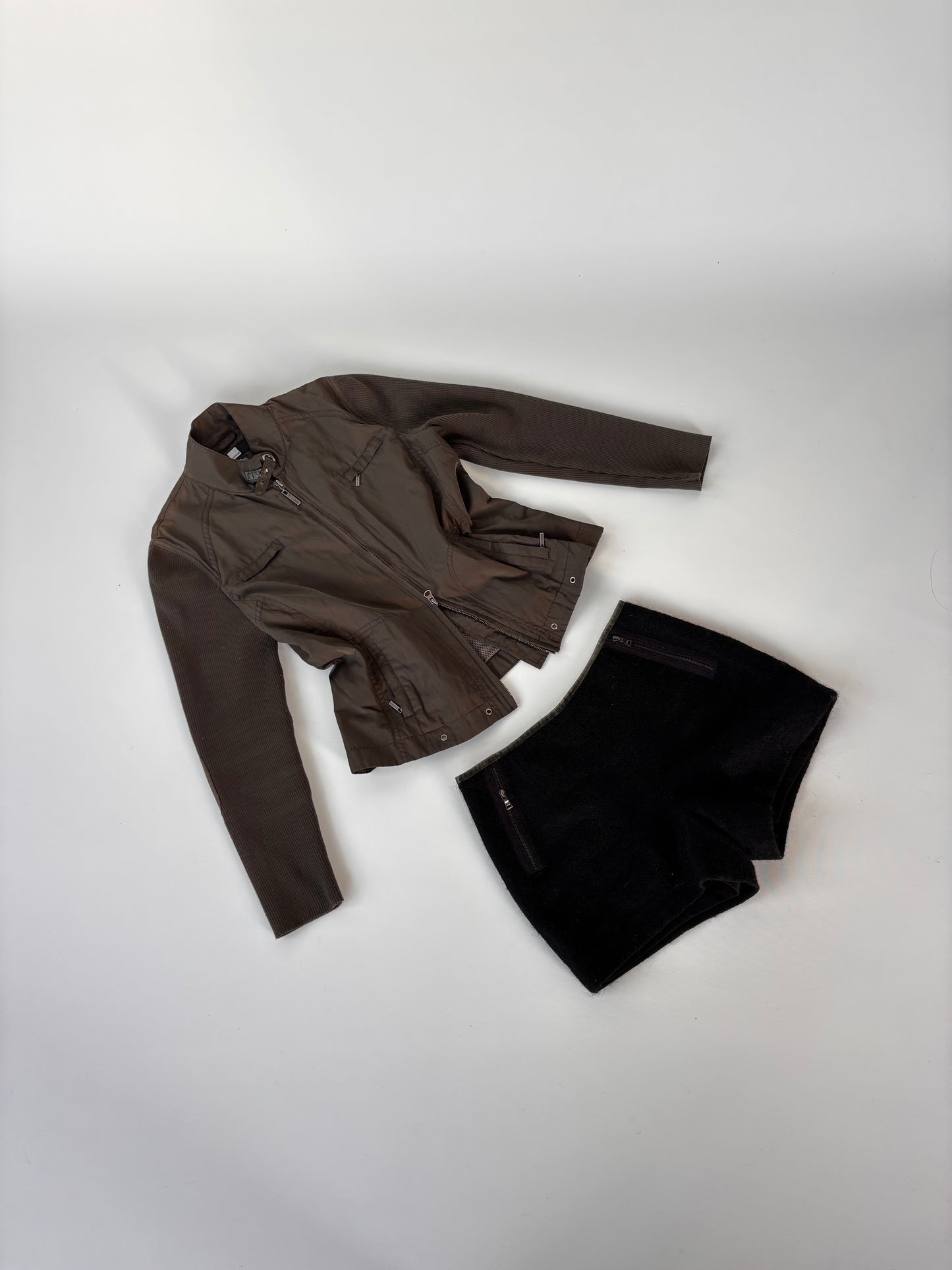 Vamp Olive Moto Jacket (10-12)