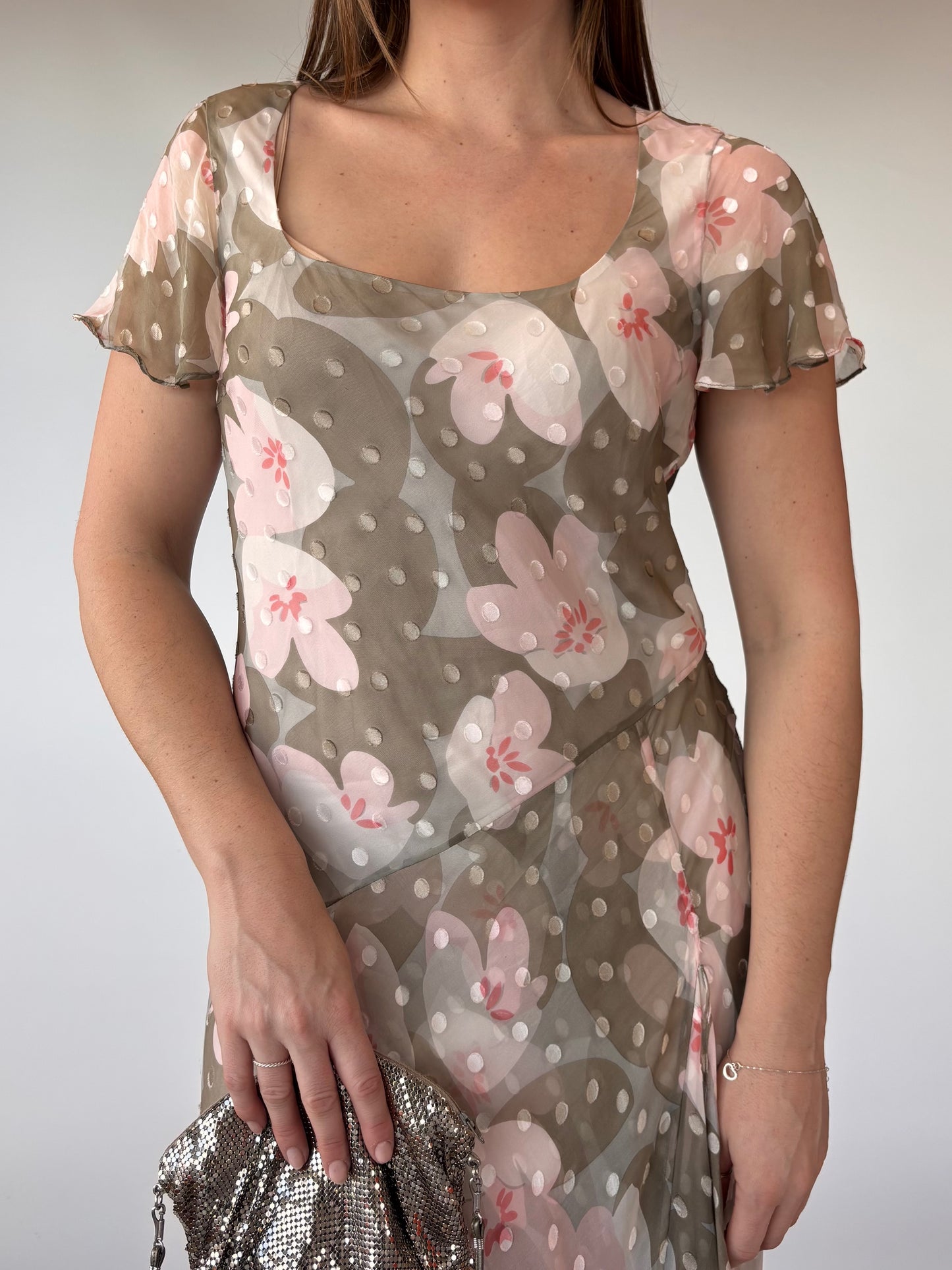 Fenn Wright Manson Silk Floral Dress (10-12)