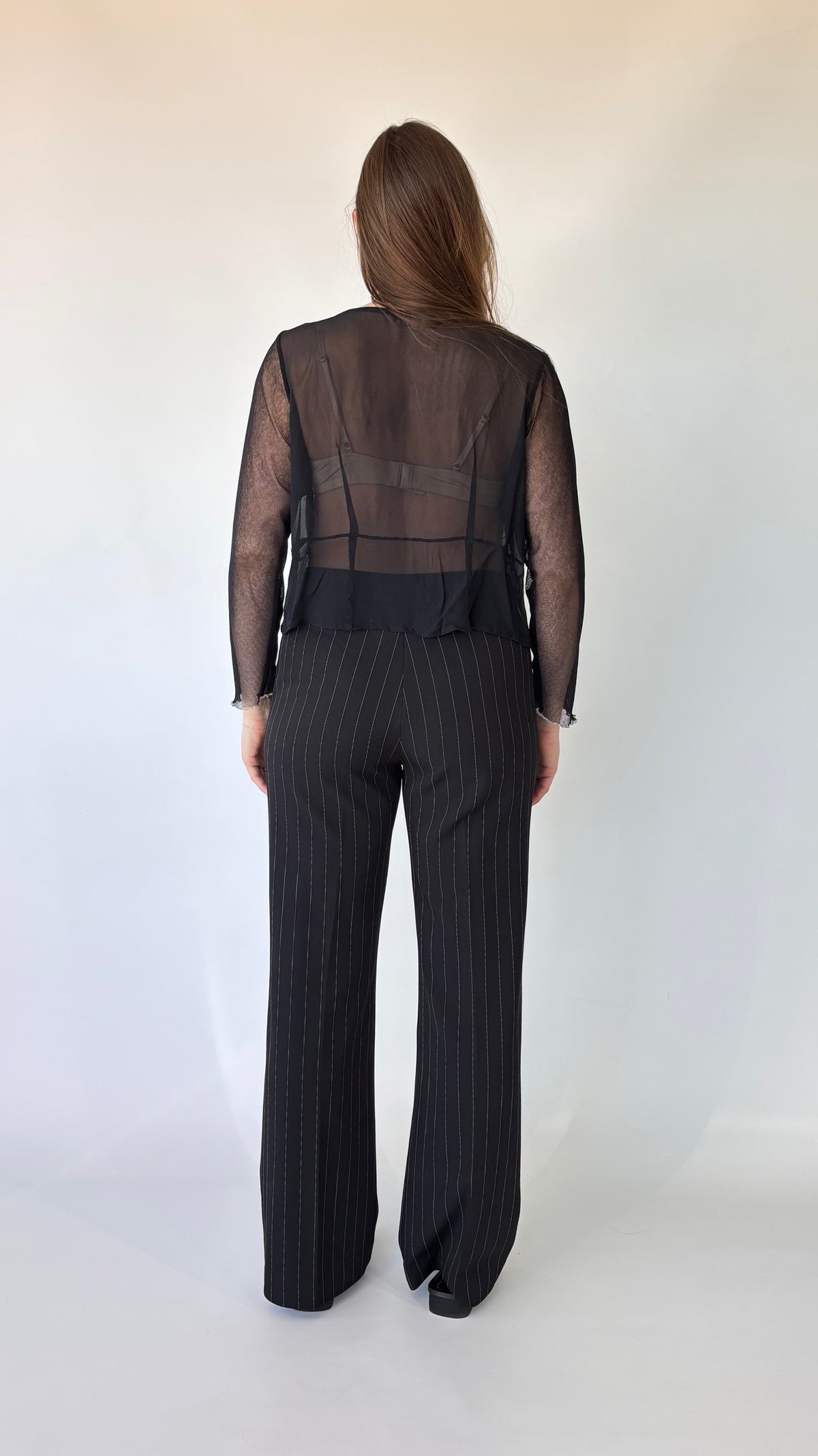 Diane Birkhardt Silk Mesh Top (14-16)