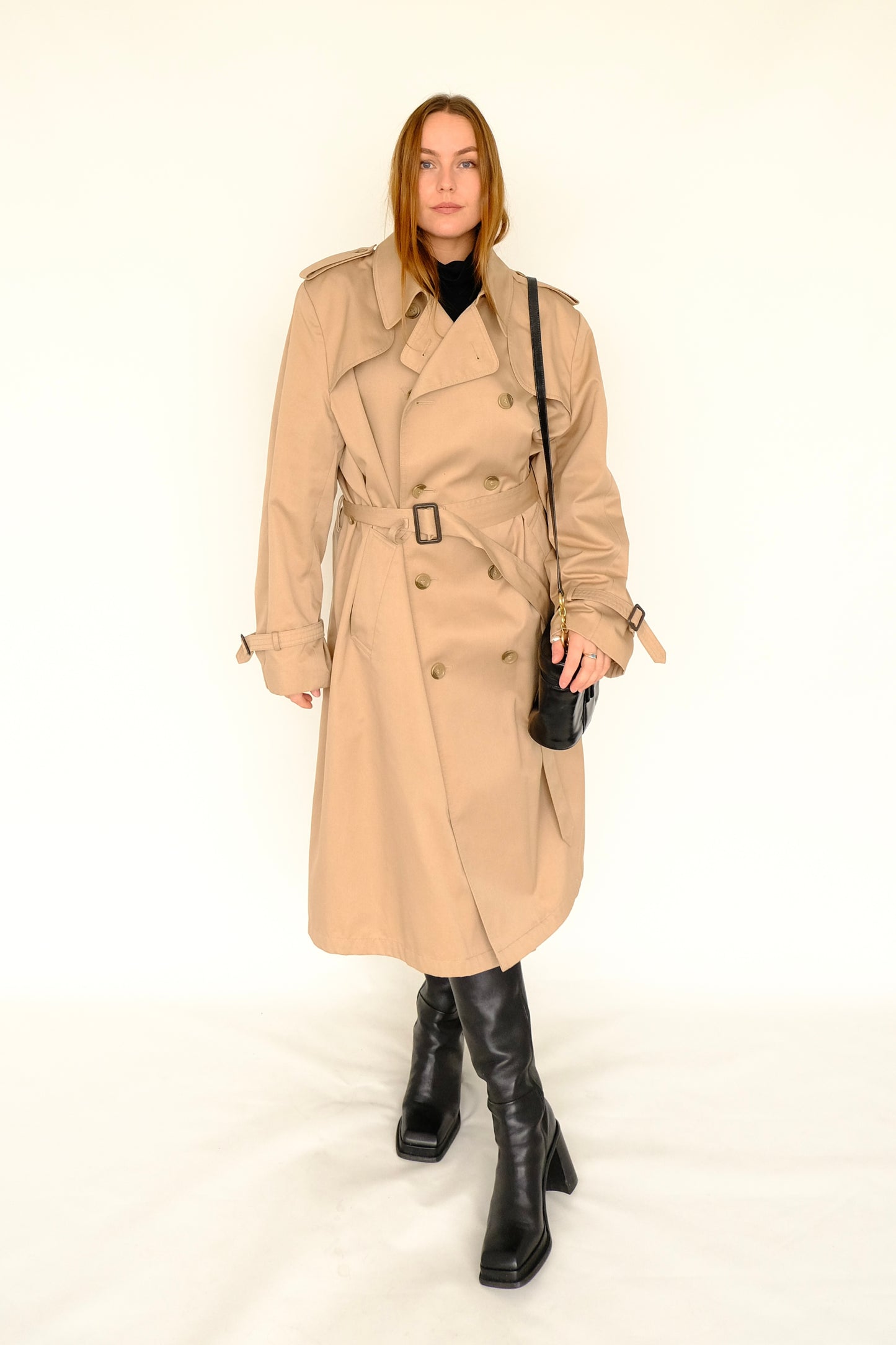 Structured Cotton Trench Coat