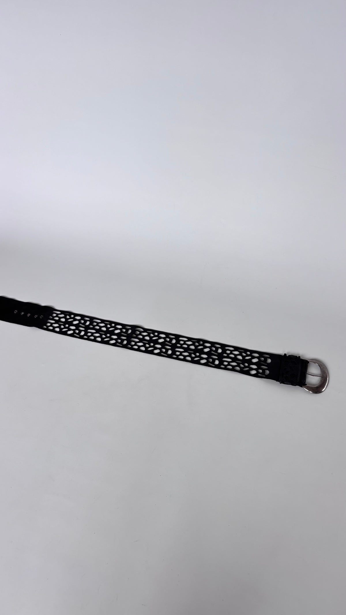 Limited Express Laser Cut Leather Belt (10-14)
