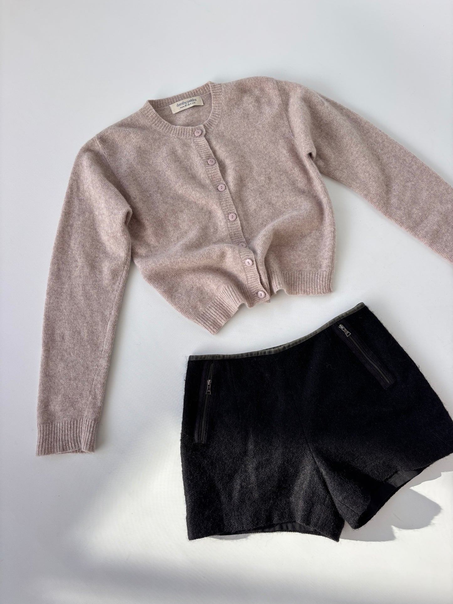 Dorothy Perkins Oatmeal Angora Blend Cardigan