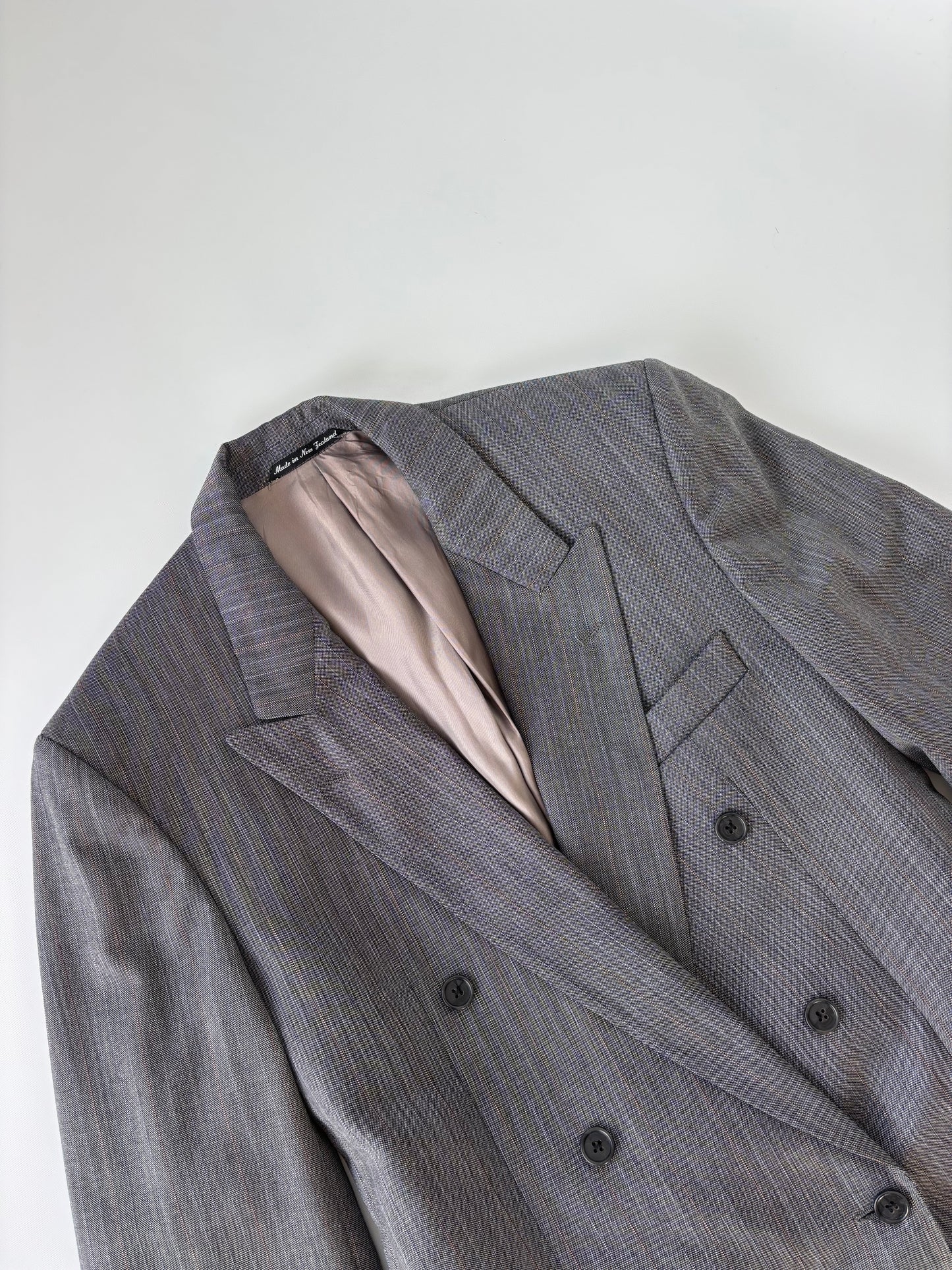 Rembrandt Wool Stripe Pant Suit