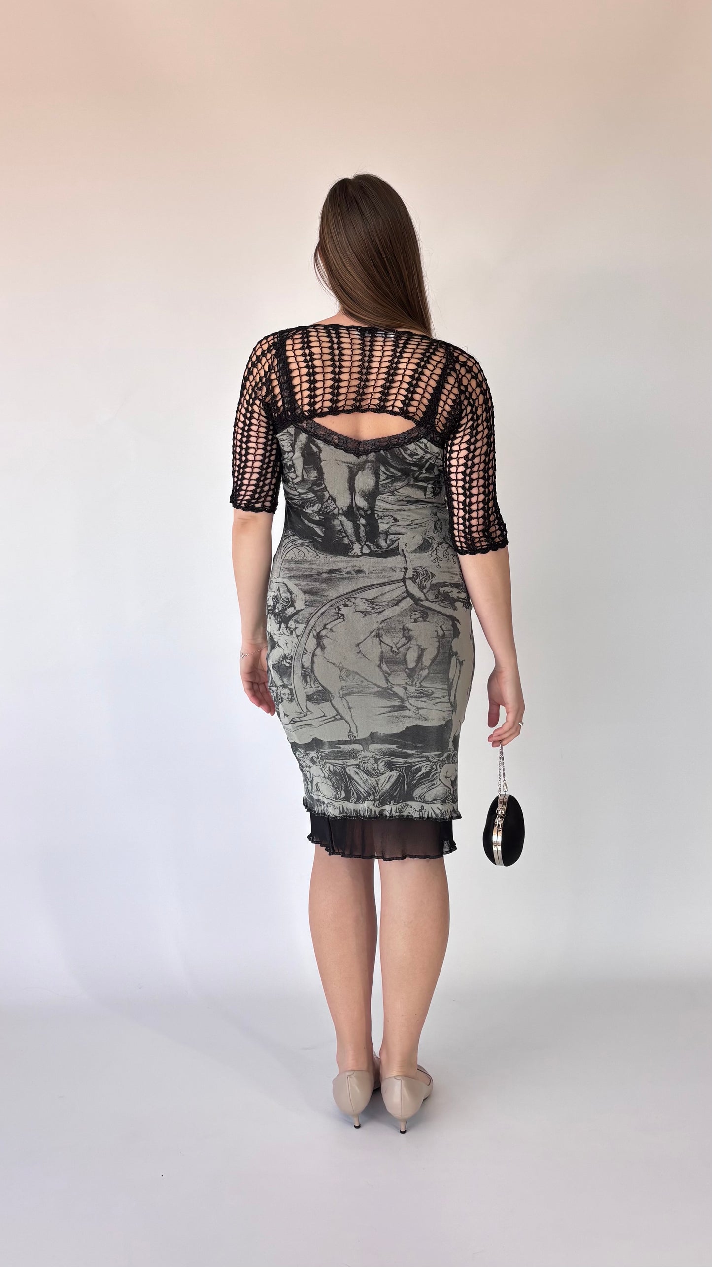 Virus Renaissance Mesh Dress (6-12)