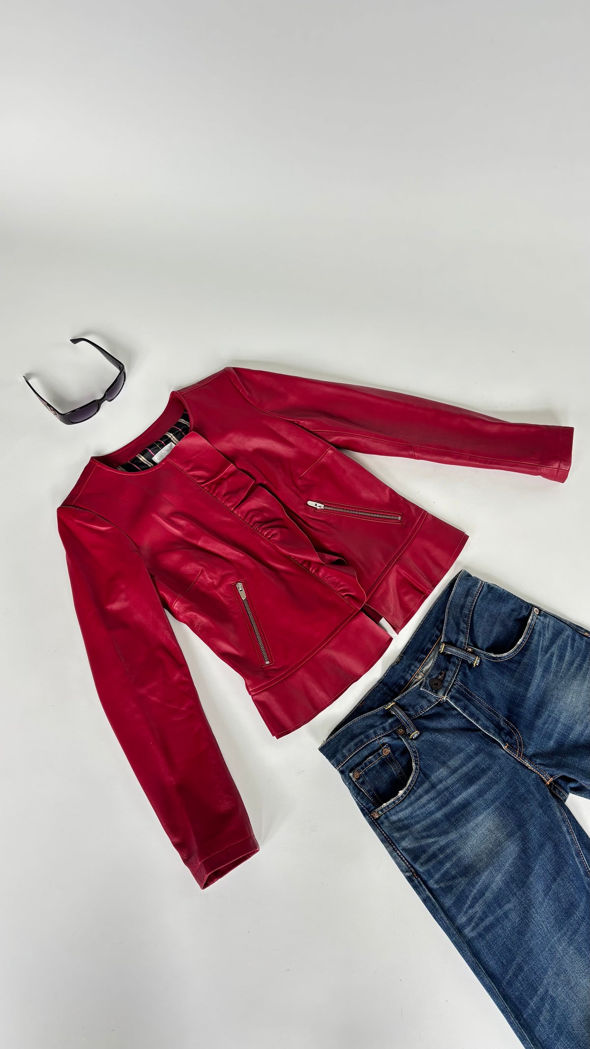 Grace Hill Leather Jacket (8-10)