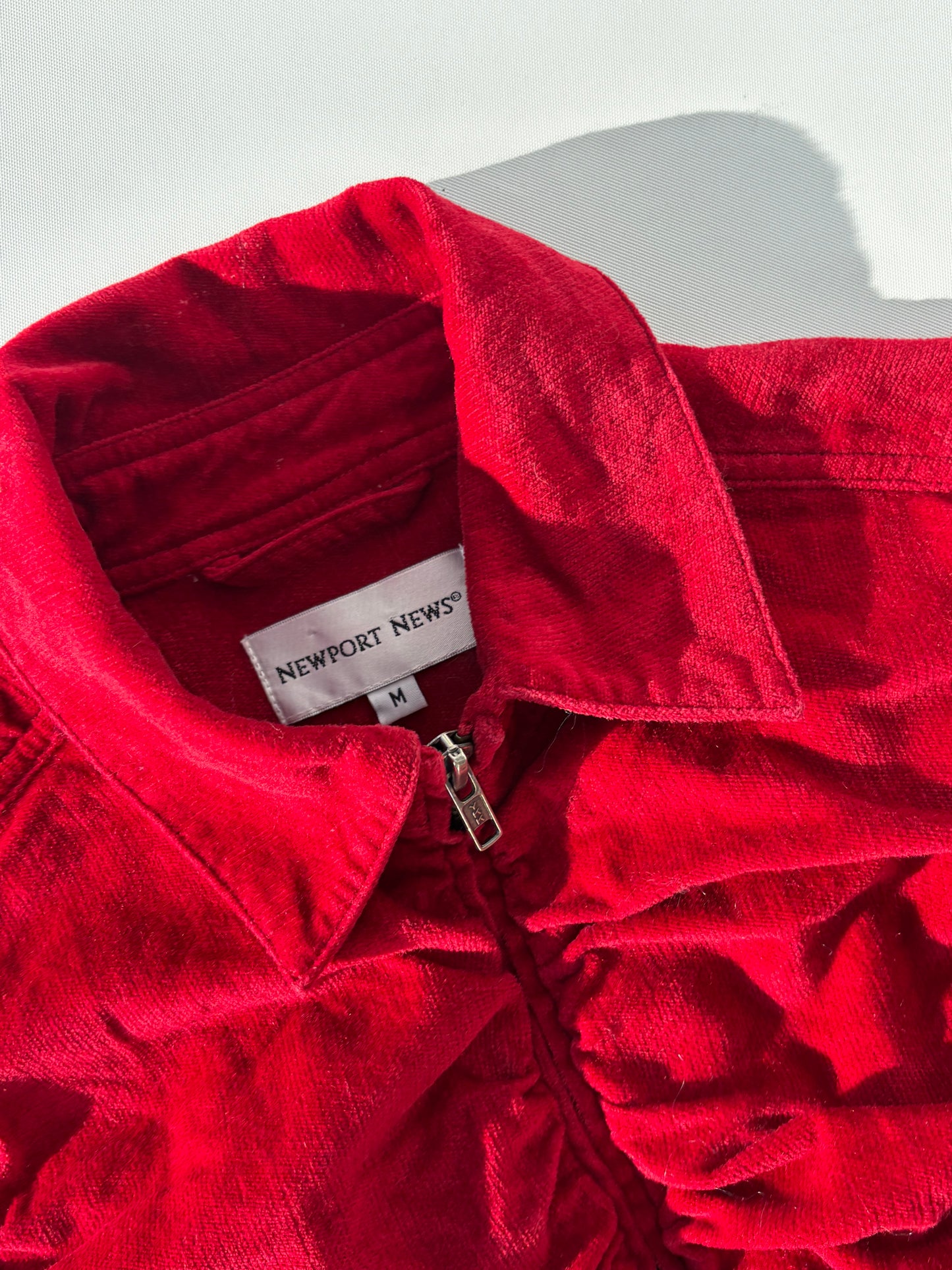 Newport Ruby Ruched Velvet Jacket (8-12)
