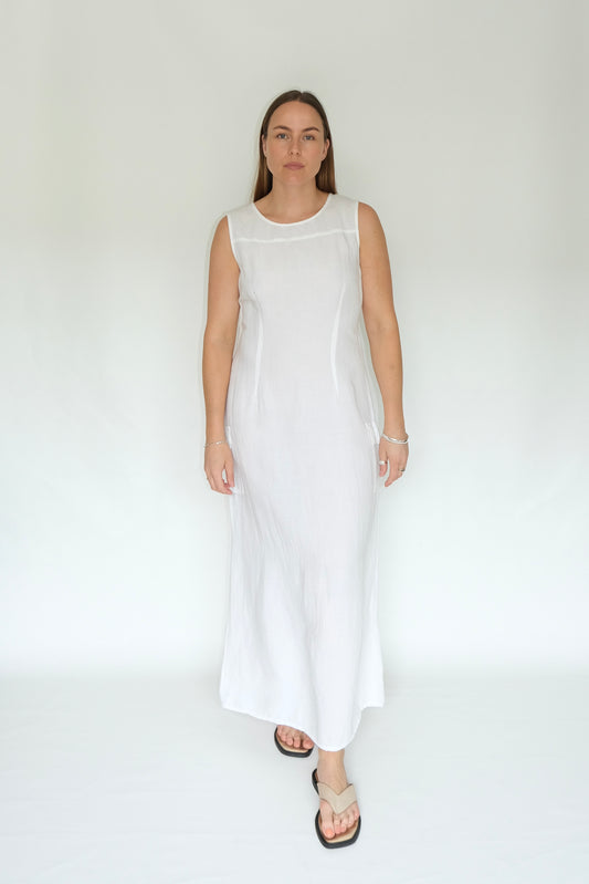 Linen Maxi Dress