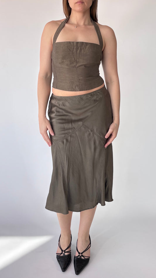 Coast Silk Panelled Skirt (10-12)