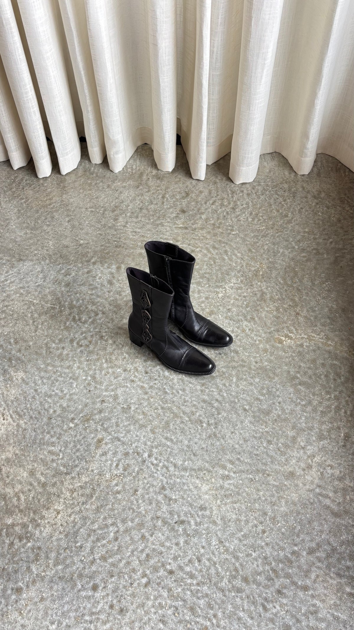 Vic | Matie Italian Leather Boots (37)
