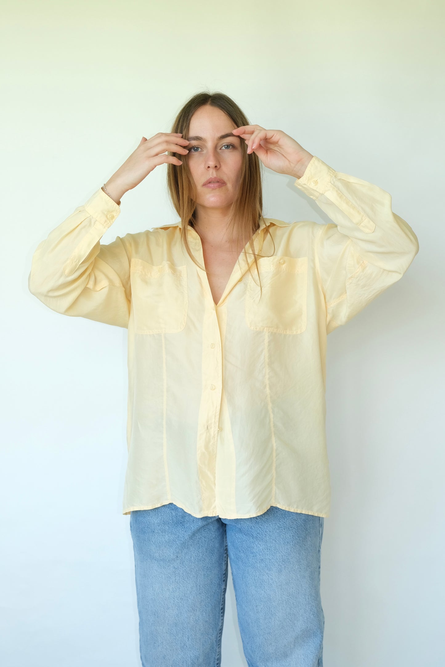 Vienna Sheer Silk Shirt