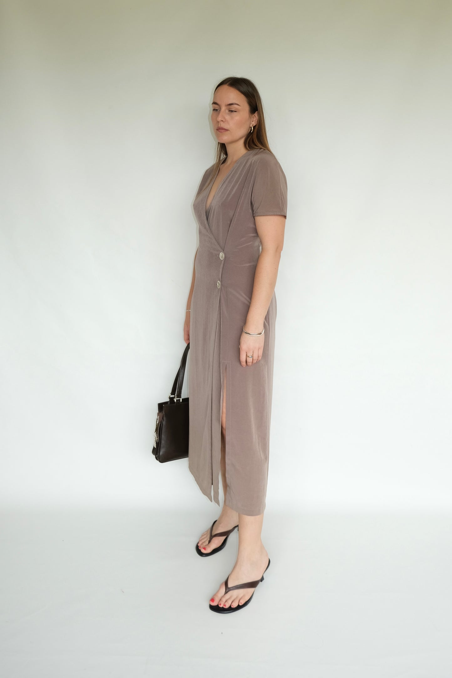 Sandi Donald Wrap Dress