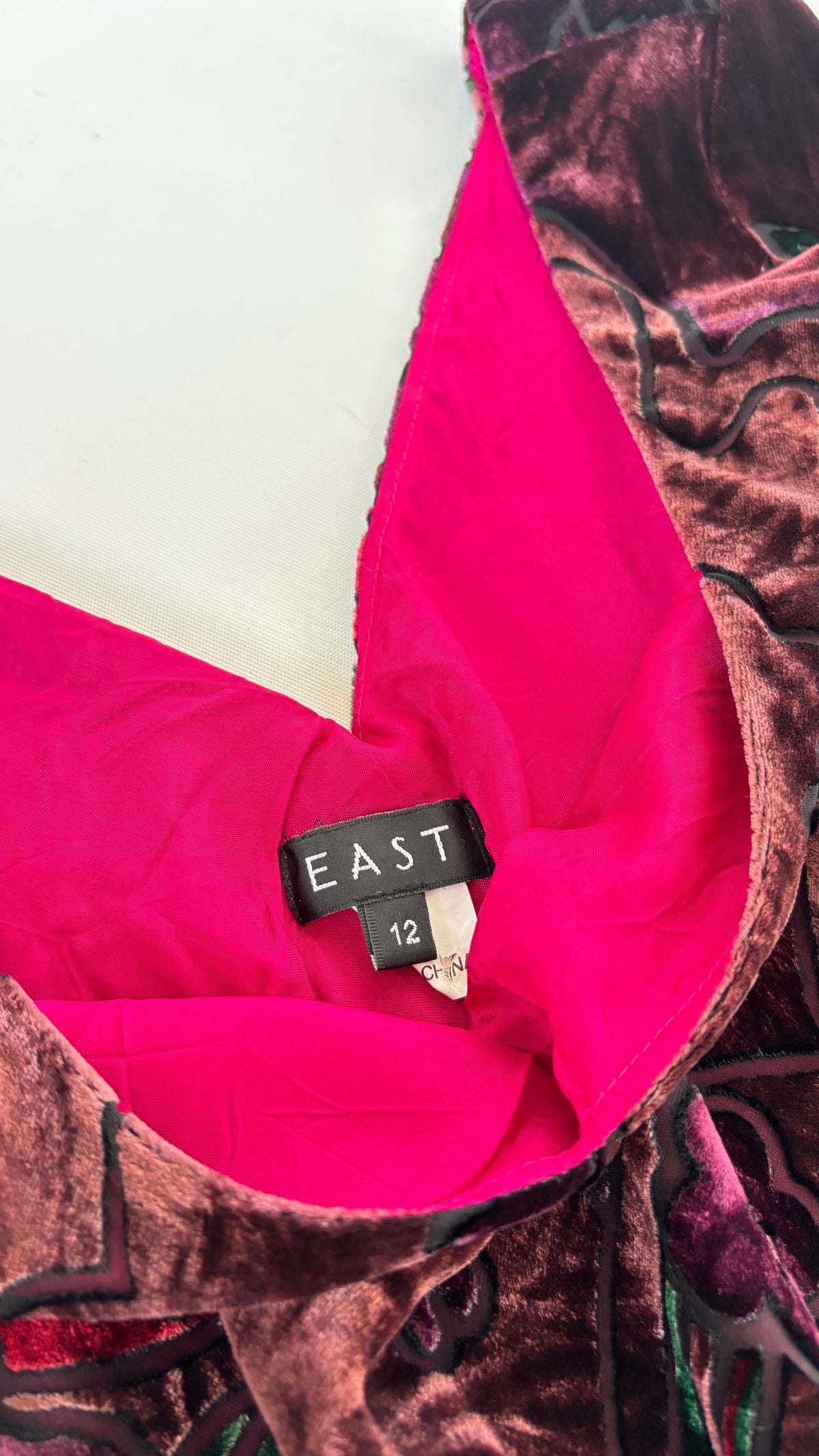 East Silk Velvet Top (10-12)