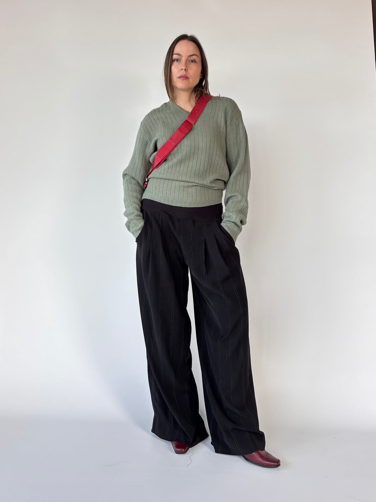Canterbury Sage Wool Sweater