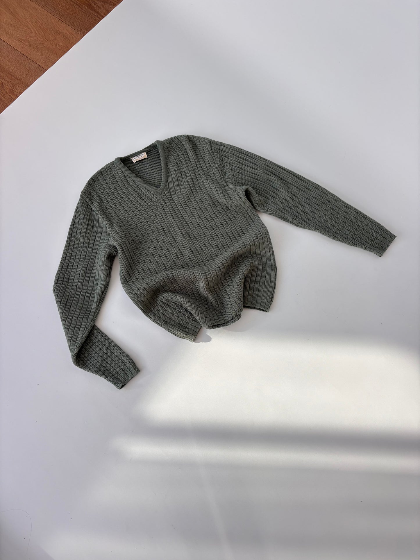 Canterbury Sage Wool Sweater