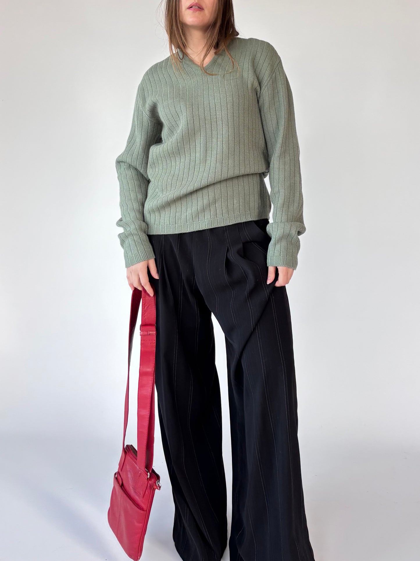Canterbury Sage Wool Sweater