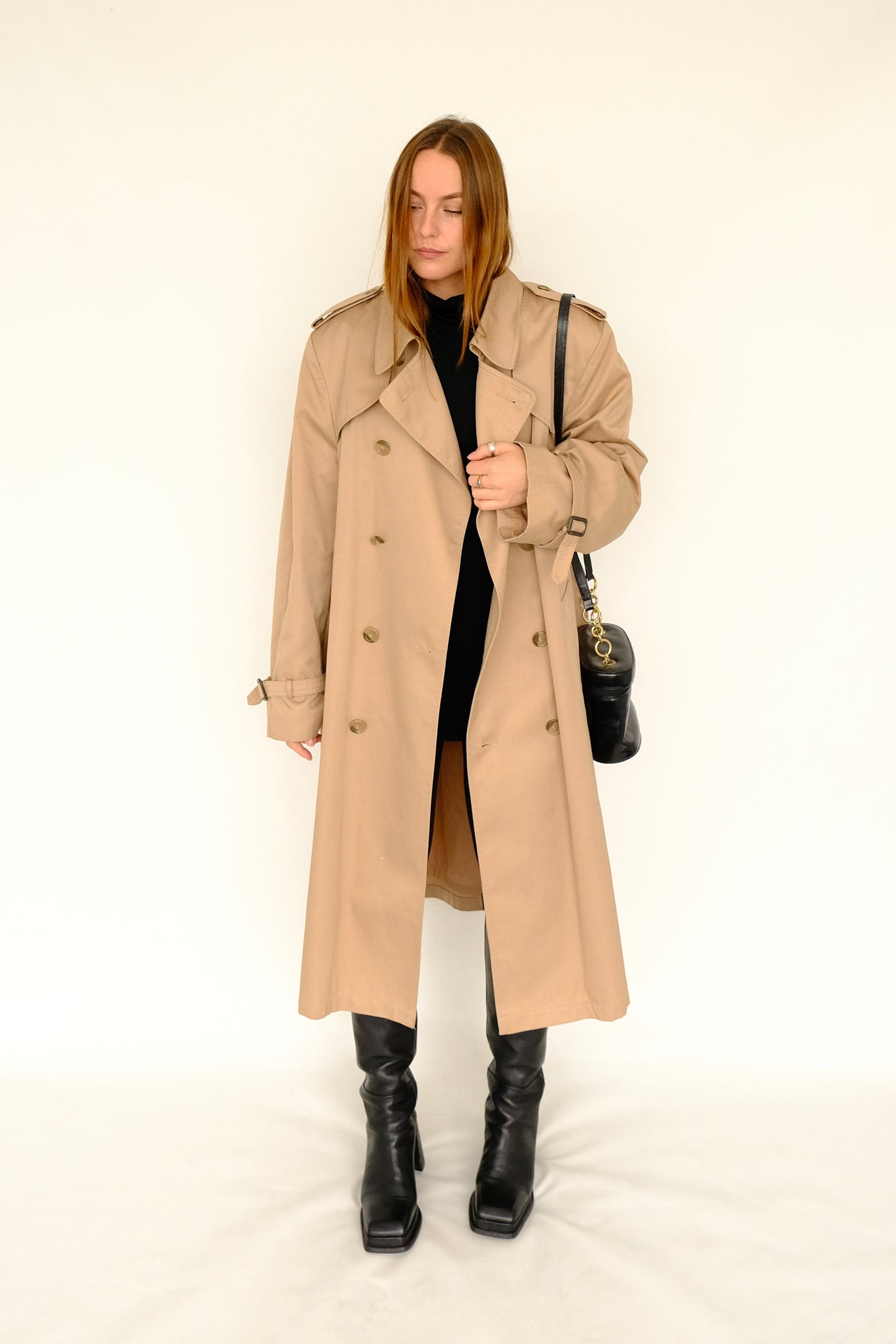 Structured Cotton Trench Coat