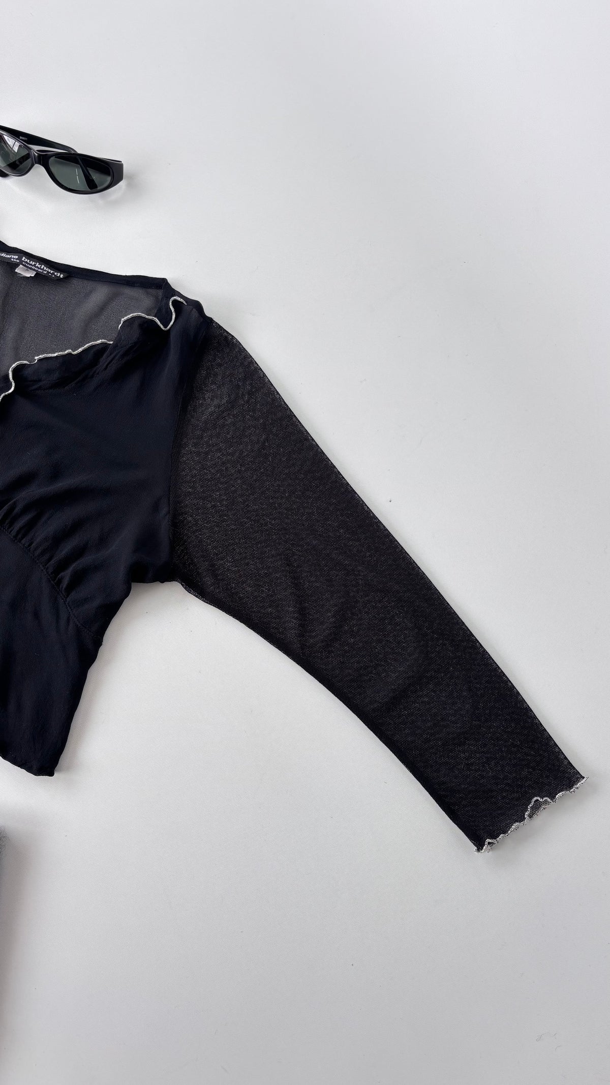 Diane Birkhardt Silk Mesh Top (14-16)
