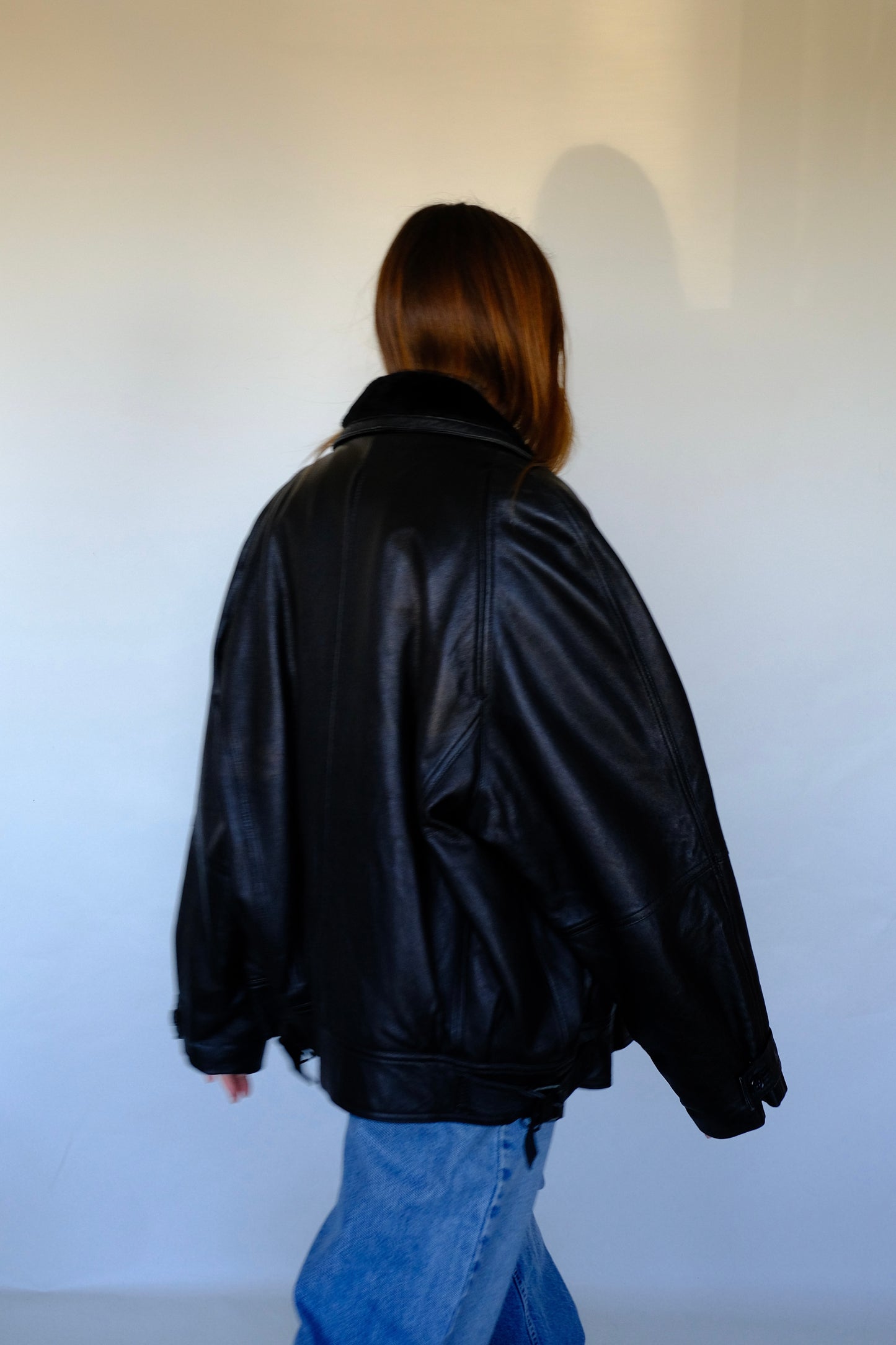 Laranzo Bond Leather Bomber