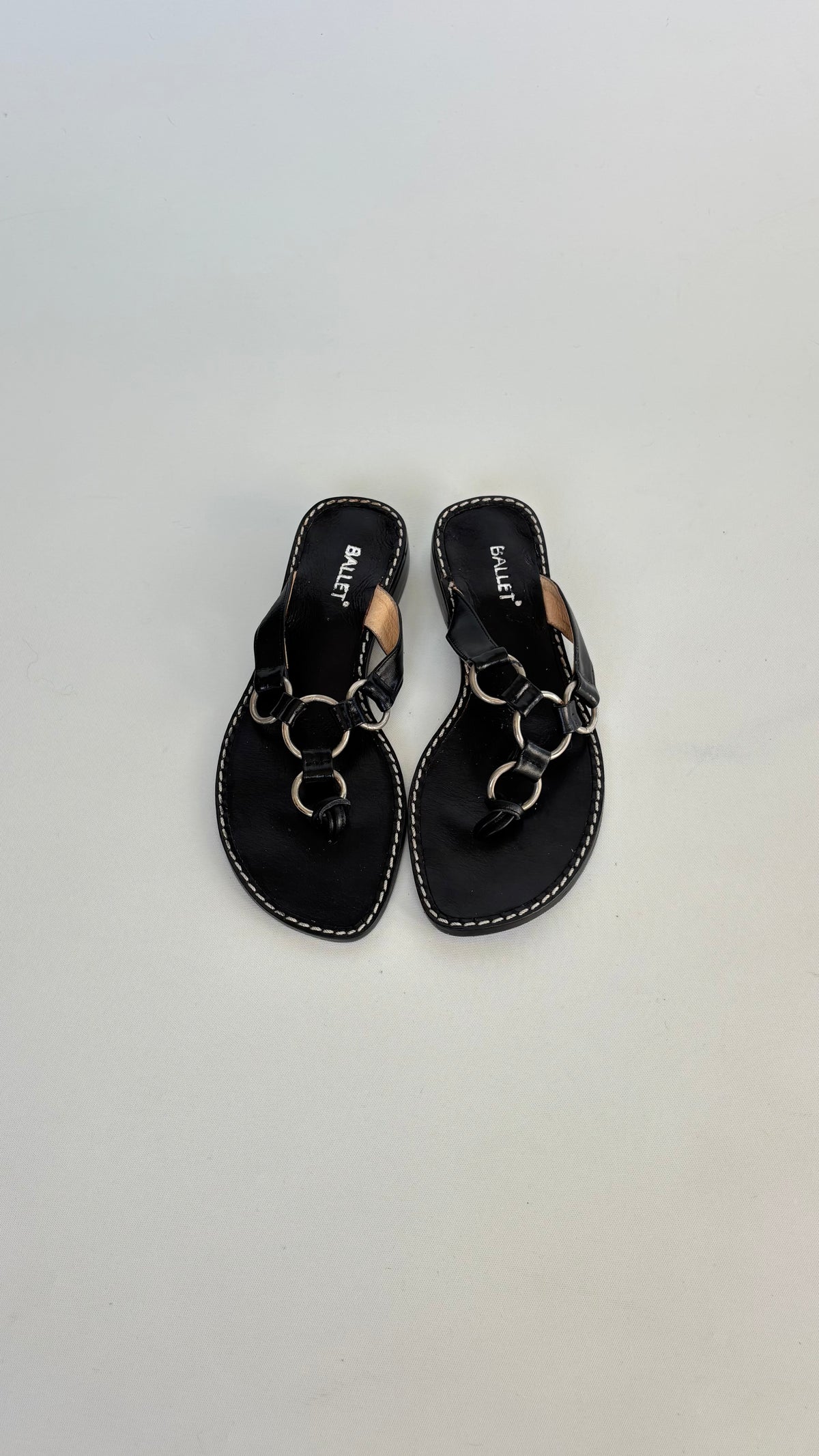 Ballet Leather Sandals (37)