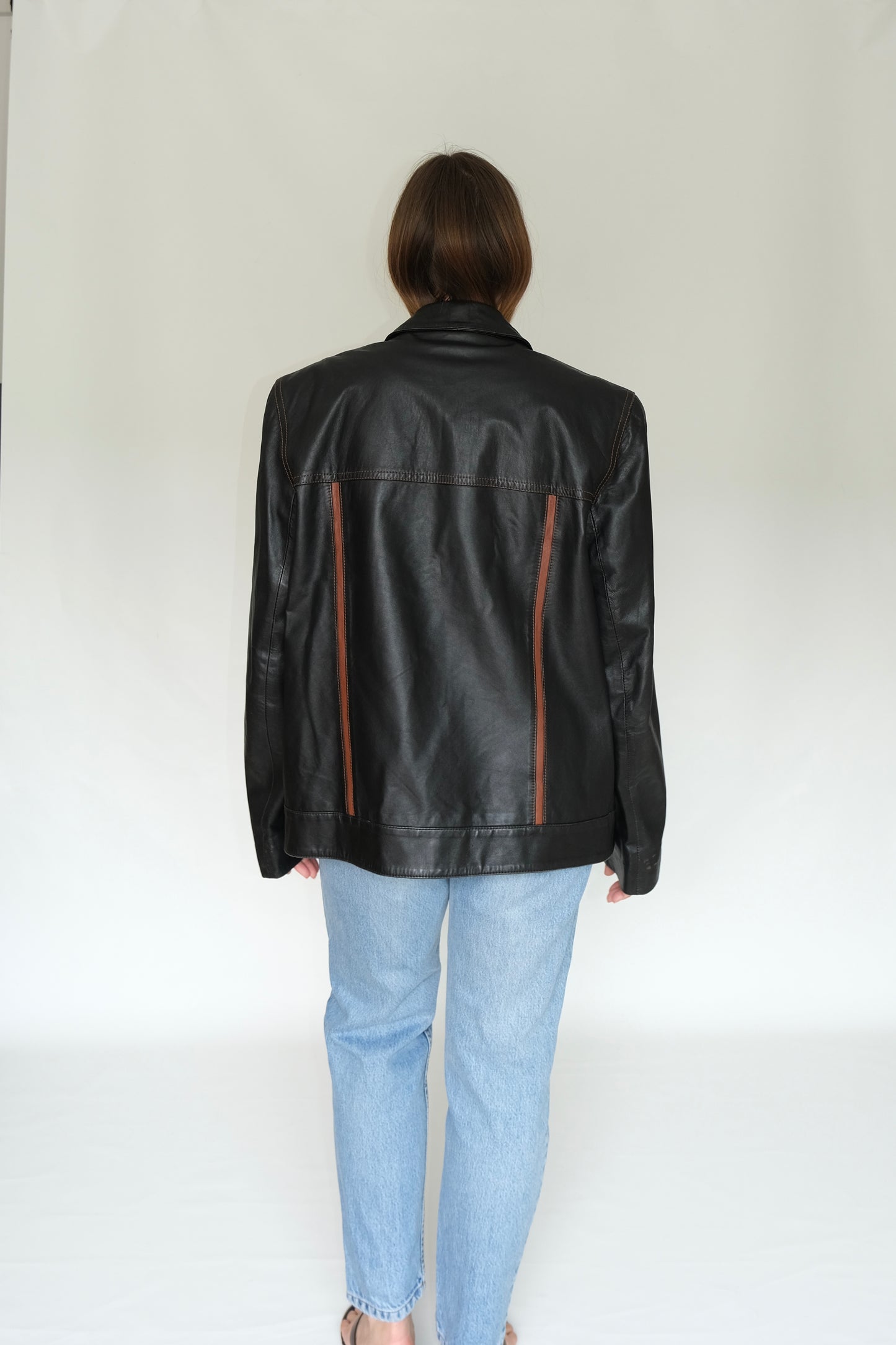 Caroline Moore Leather Jacket