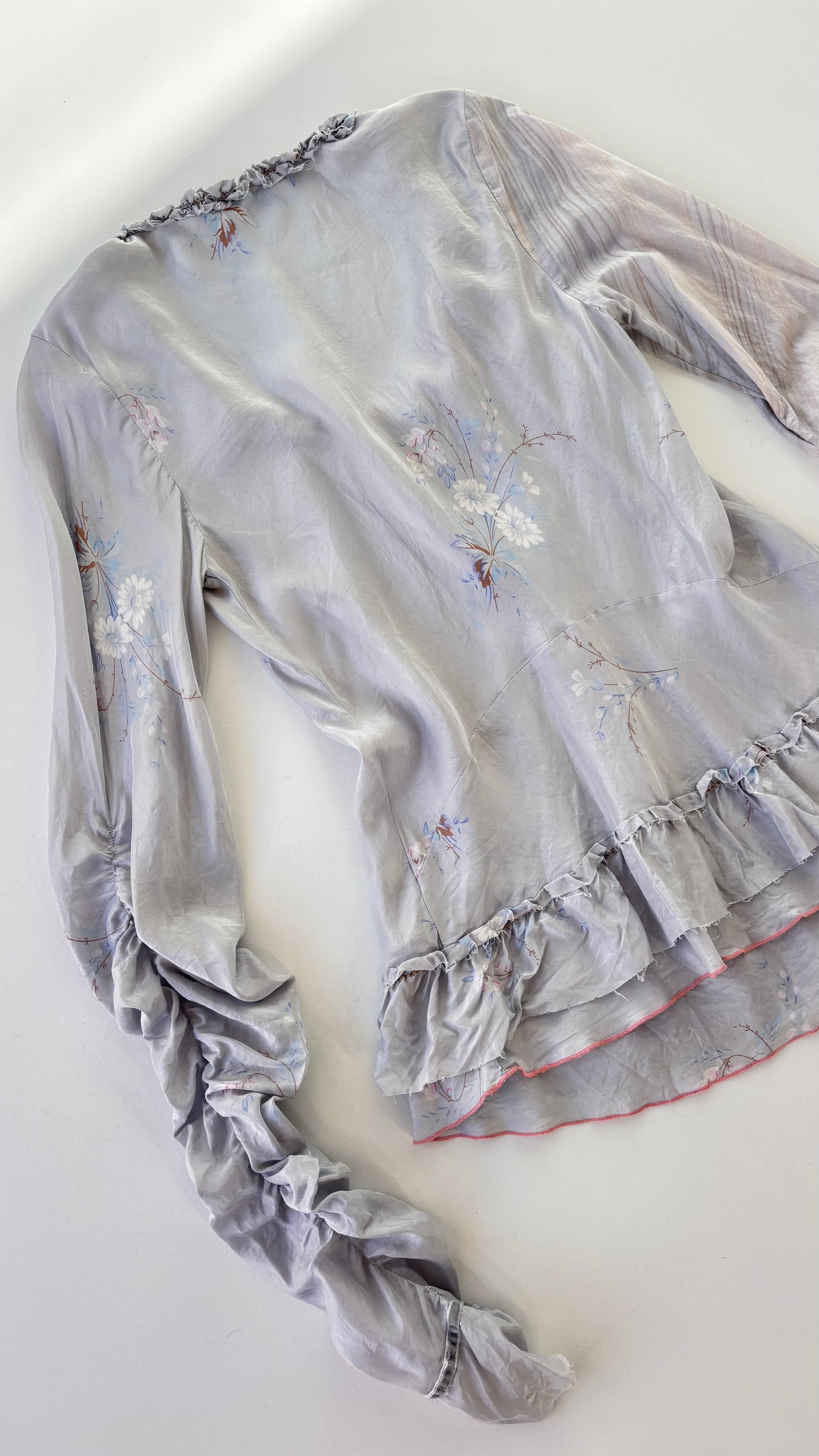 Marithé françois girbaud silk top (8-12)