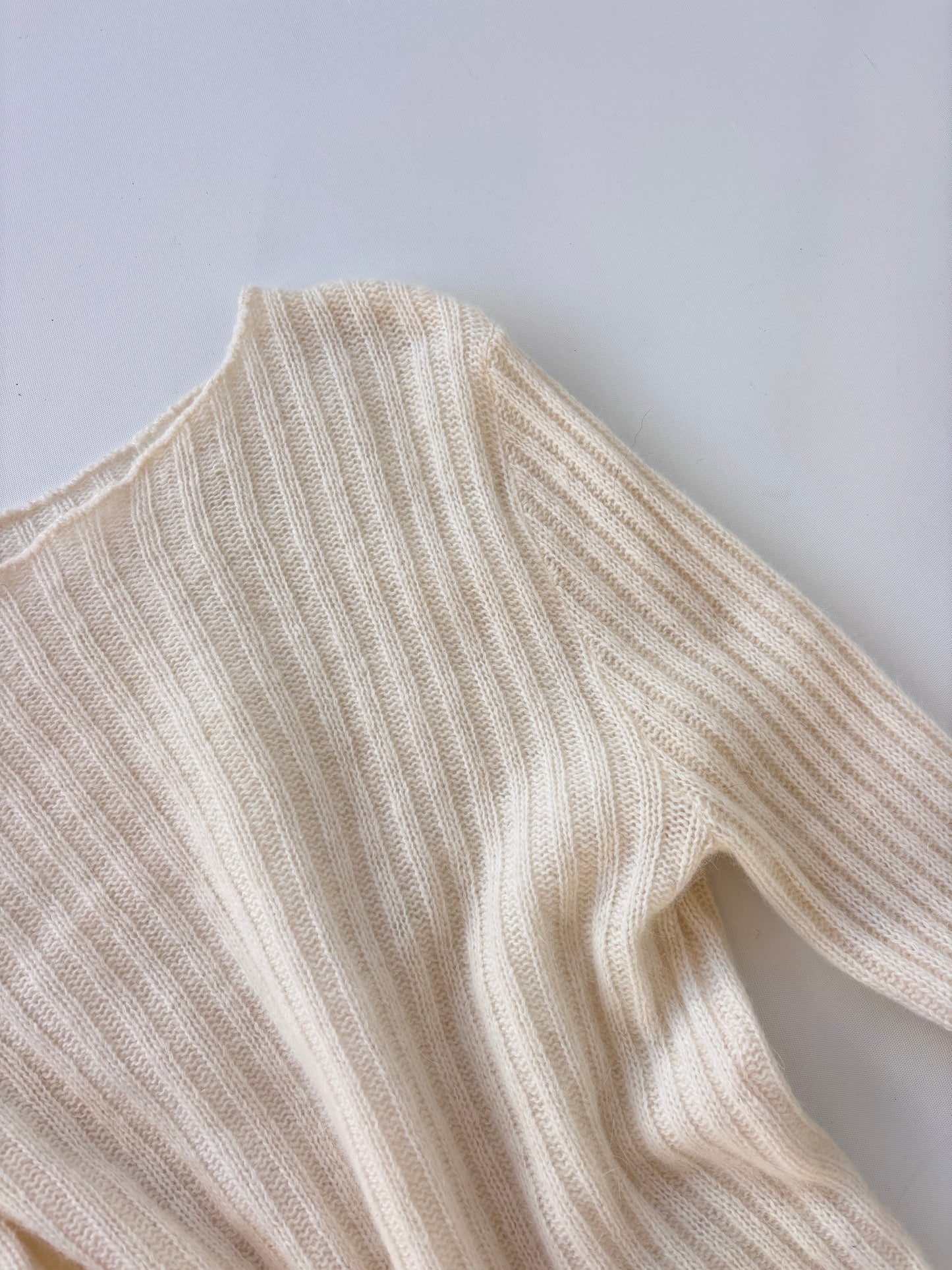 Mr Jeremy Angora Ribbed Knit