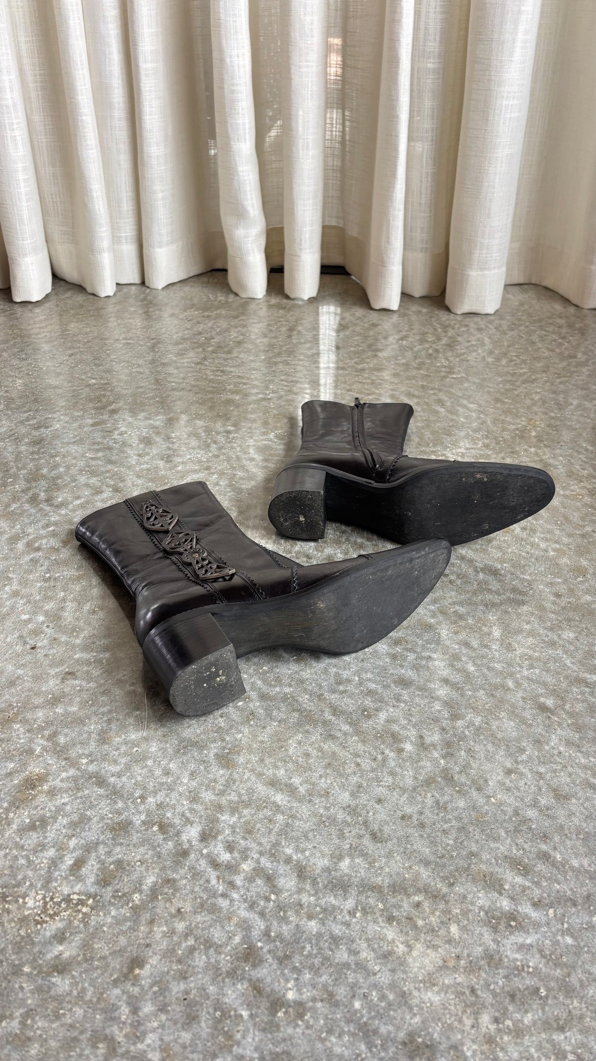 Vic | Matie Italian Leather Boots (37)